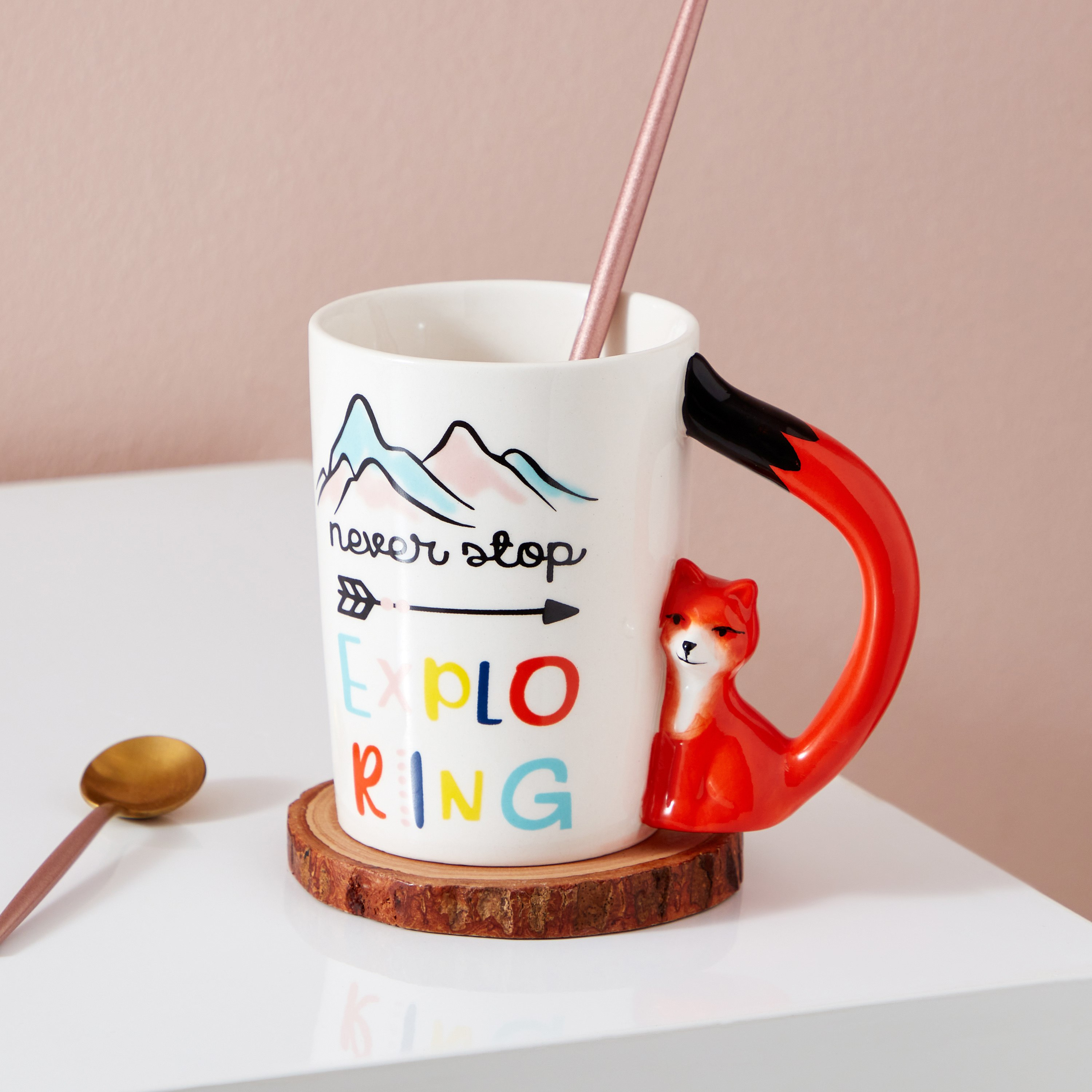 Cypher One Exploring Fox Mug - 500 ml-hbxhomeware-hbxkidsandyouth-image-1