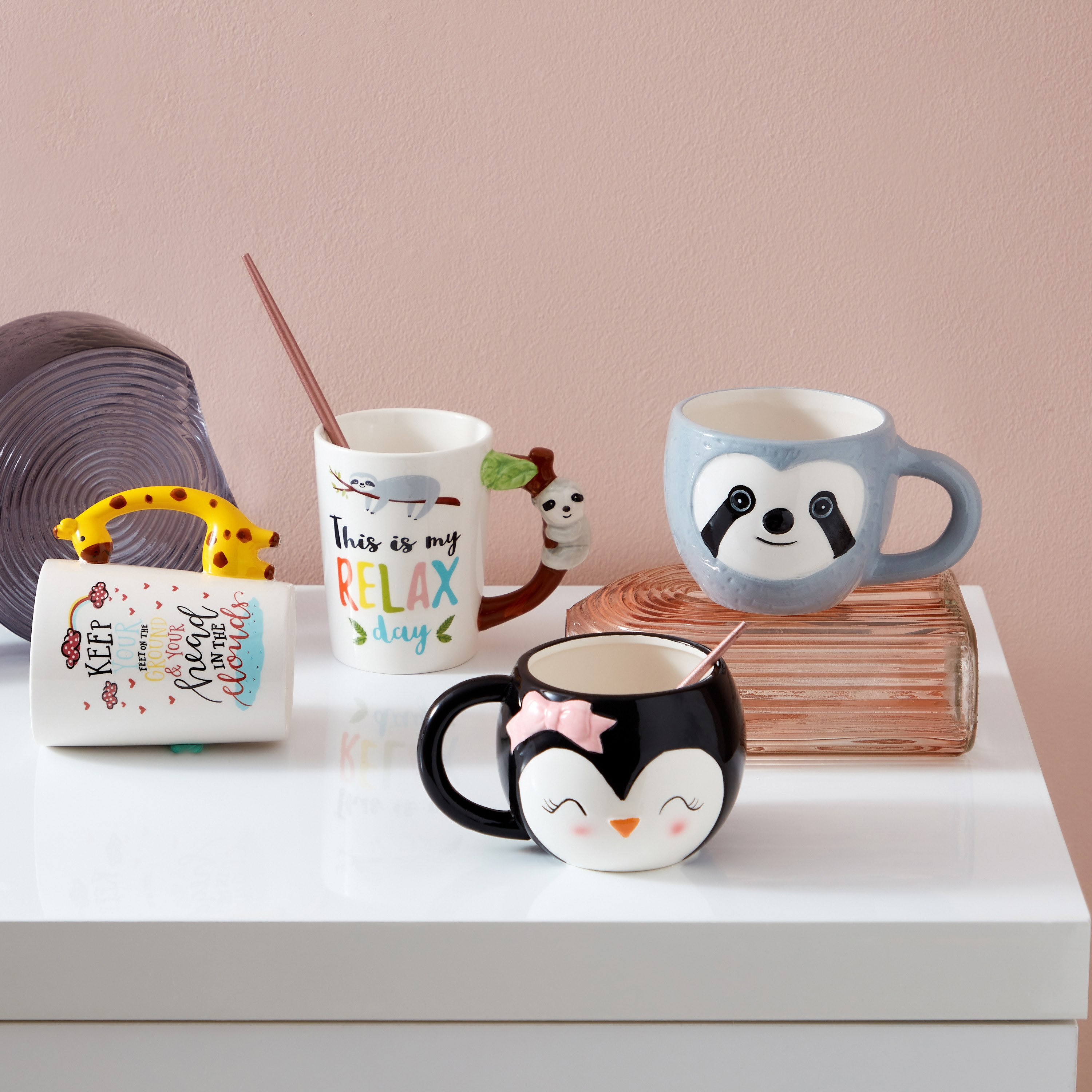 مج سيراميك بتصميم دب من سايفر - 400 مل-hbxhomeware-hbxkidsandyouth-image-5