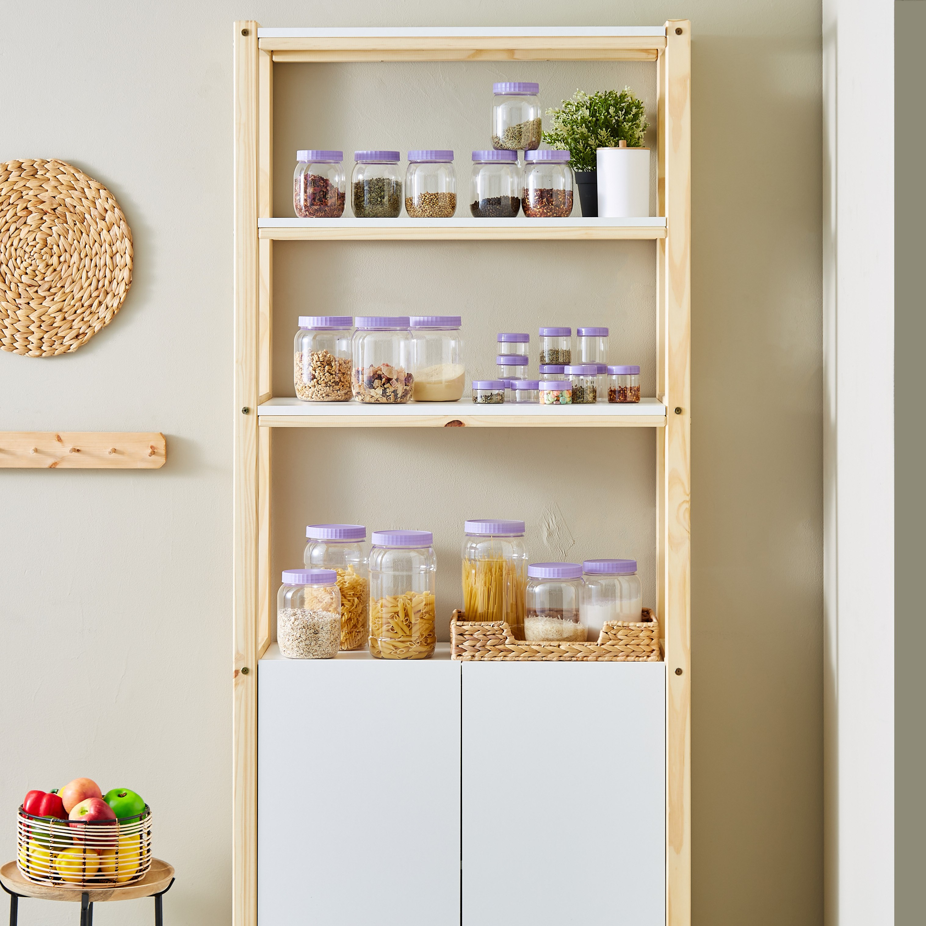 طقم حاويات تخزين متعددة الأغراض من سبكترا بت - 6 قطع - 1 لتر-hbxhomeware-hbxkitchen-image-4