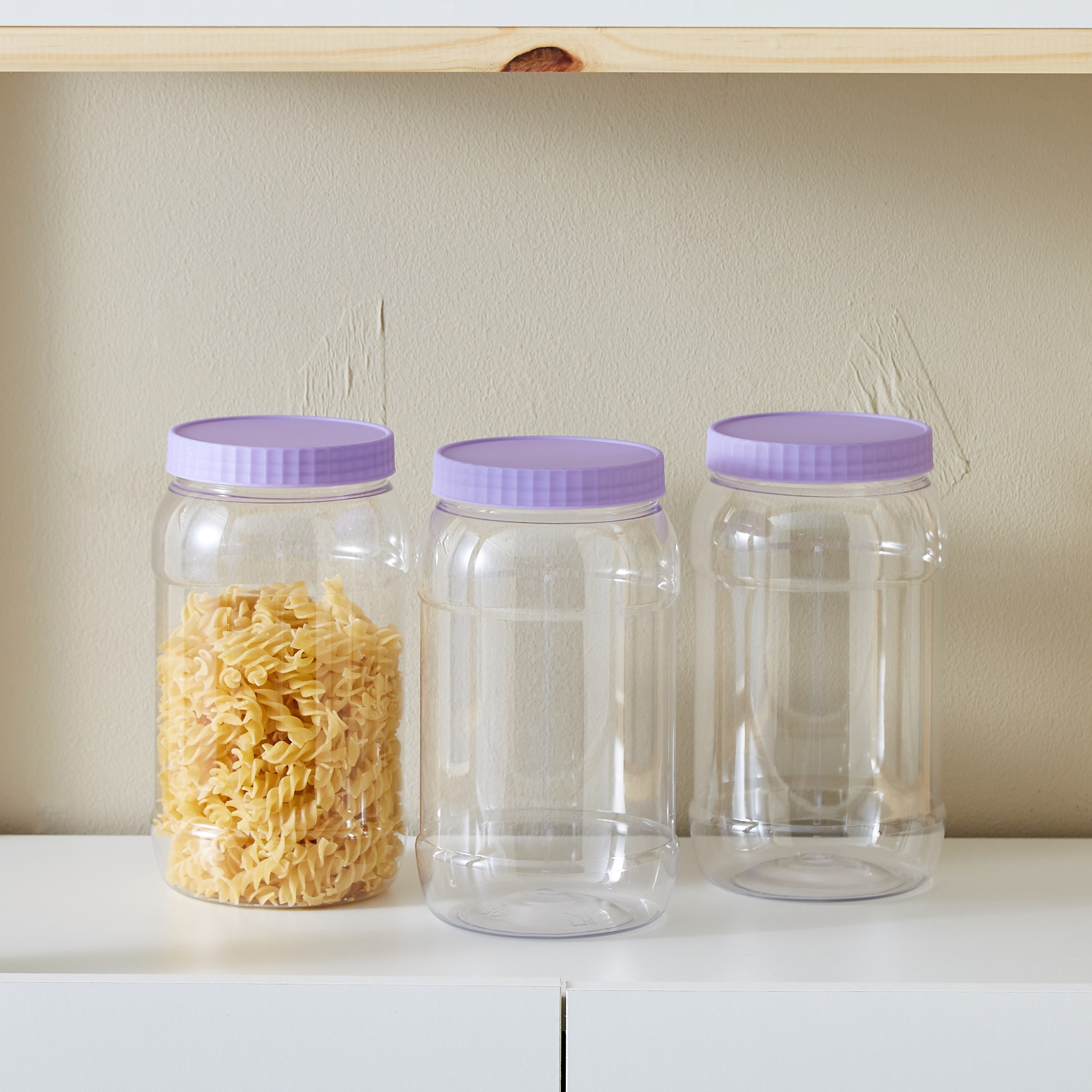 طقم حاويات تخزين متعددة الأغراض 3 قطع من سبيكترا بت - 2 لتر-hbxhomeware-hbxkitchen-image-1