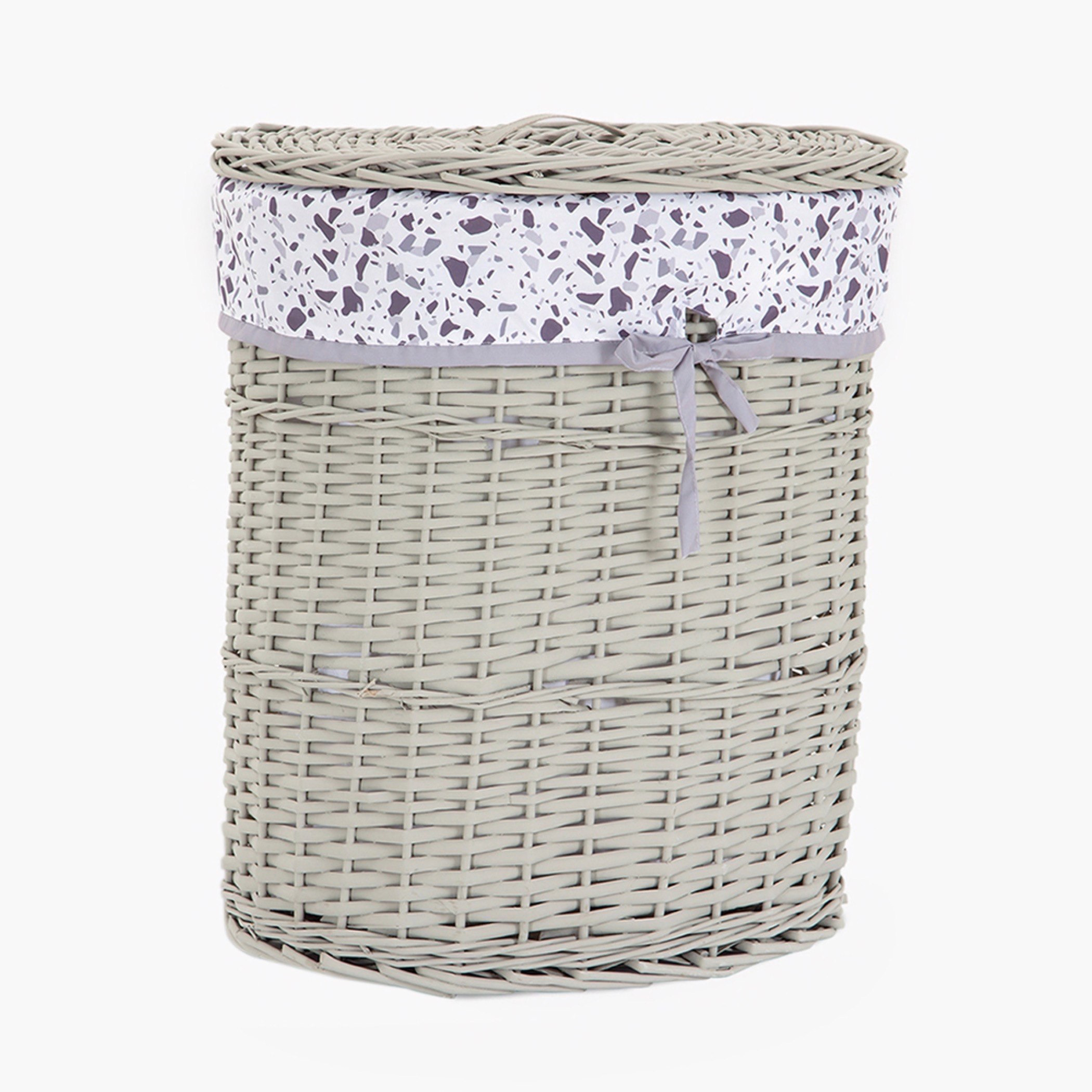 سلة غسيل صفصاف بيضاوية من ناتورا - 44x30x48 سم-hbxbathroom-bathroomstorage-laundryhampers-image-3