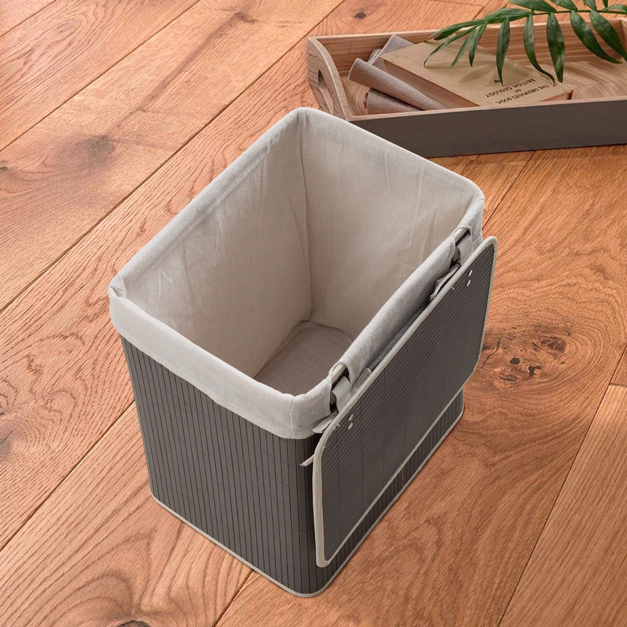سلّة غسيل خيزران من ناتشورا - 40x30x46 سم-hbxbathroom-bathroomstorage-laundryhampers-image-1