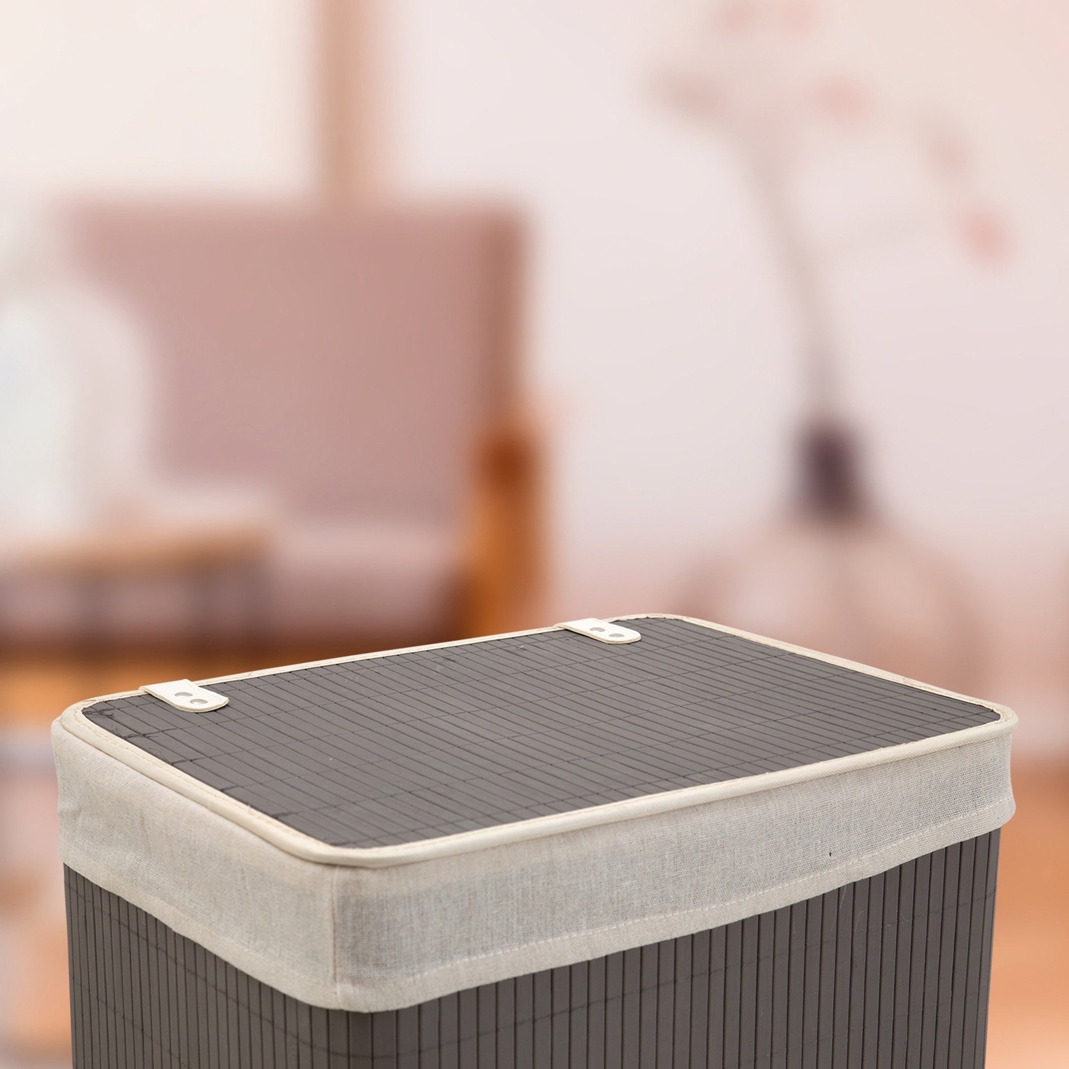 سلّة غسيل خيزران من ناتورا - 35x25x42 سم-hbxbathroom-bathroomstorage-laundryhampers-image-2