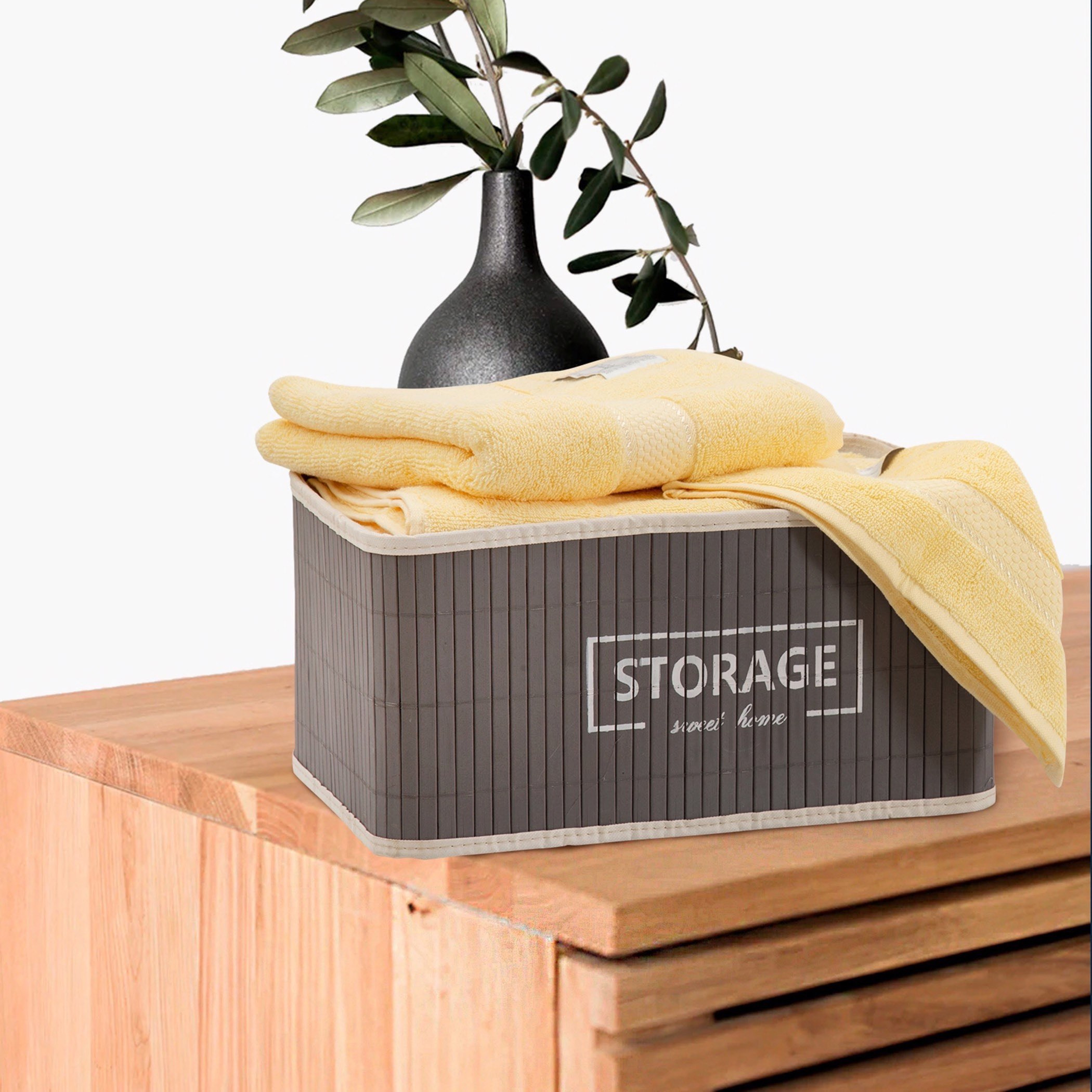 سلة تخزين خيزران من ناتورا - 32x22x16 سم-hbxbathroom-bathroomstorage-laundryhampers-image-1