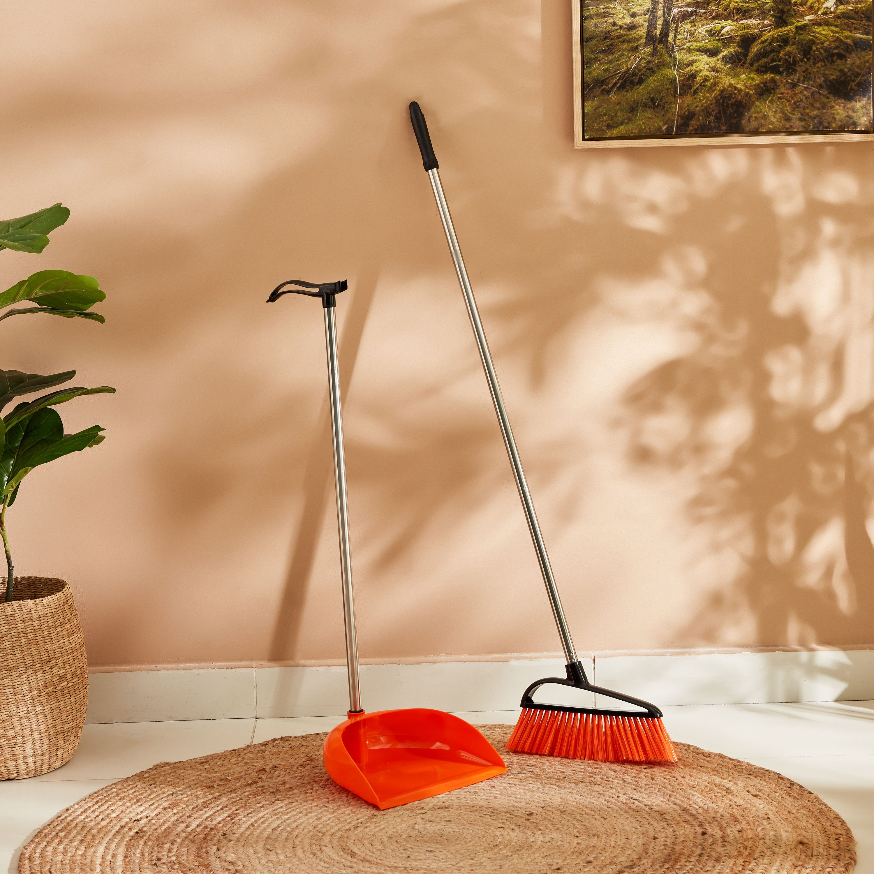 طقم مكنسة تنظيف مع وعاء غبار من رويال-hbxbathroom-laundry-cleaningaccessories-image-5