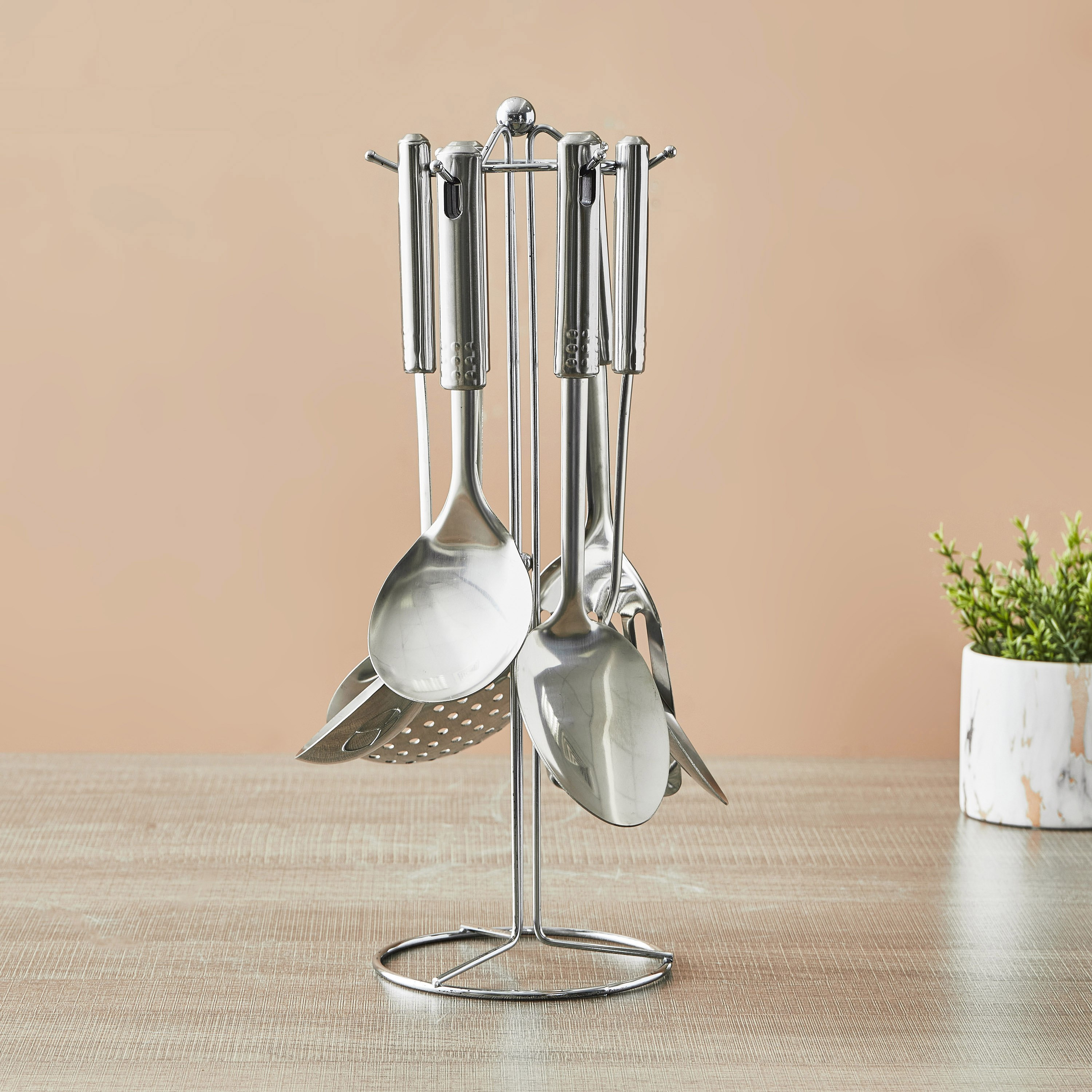 Feast 7-Piece Stainless Steel Kitchen Tool Set - 40.8x15x14.6 cm-hbxhomeware-hbxkitchen-image-1