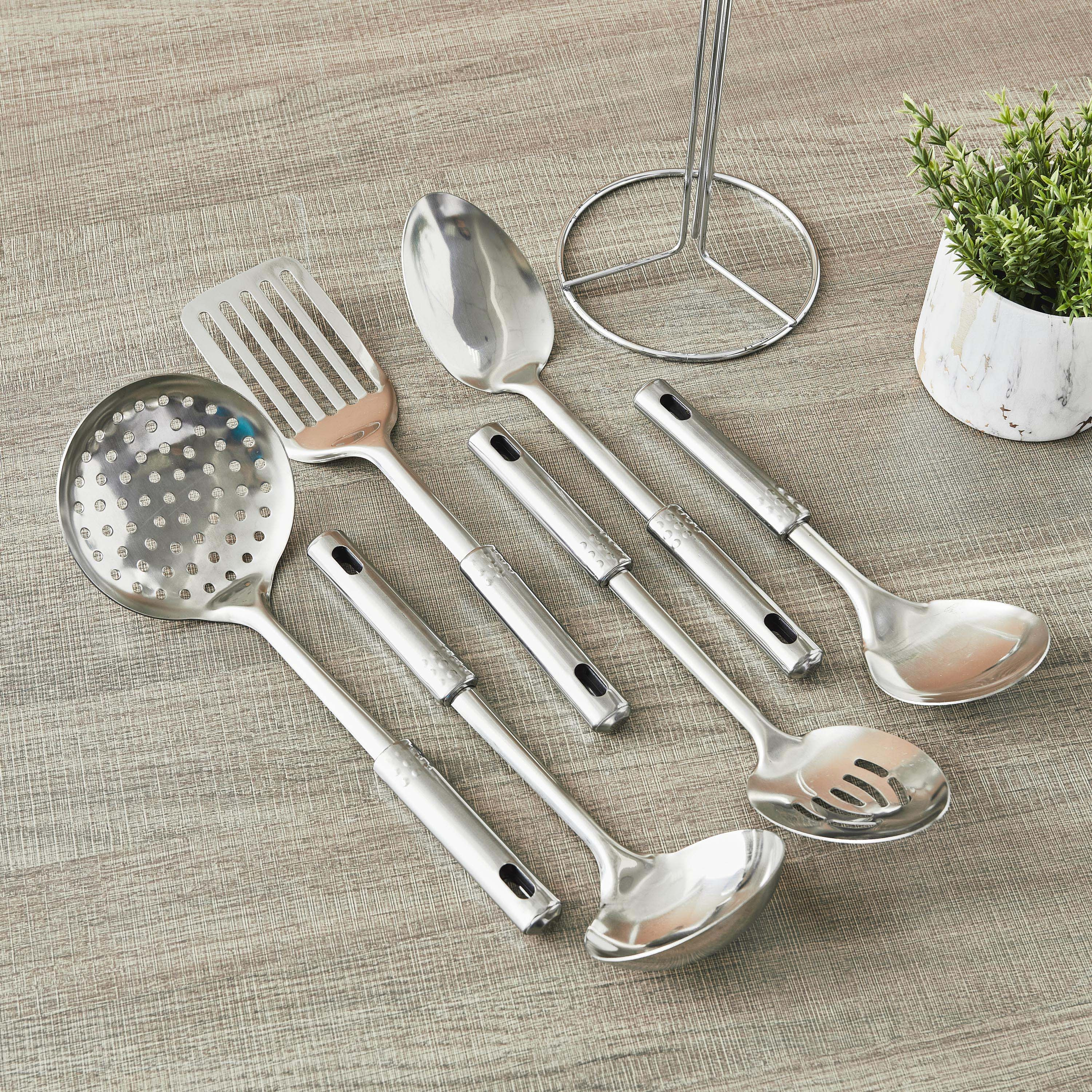 Feast 7-Piece Stainless Steel Kitchen Tool Set - 40.8x15x14.6 cm-hbxhomeware-hbxkitchen-image-2