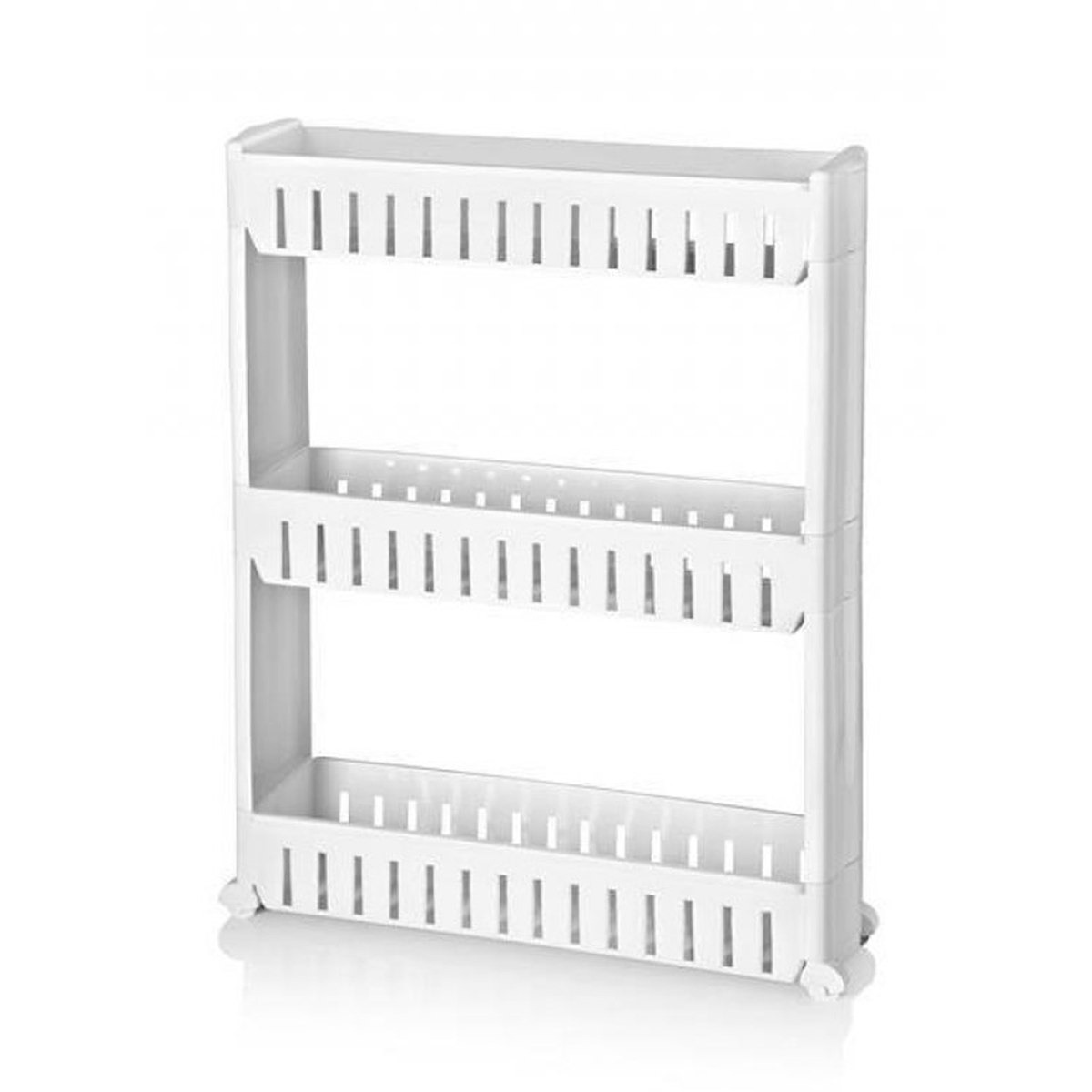 Feast 3-Tier Slim Slide Rack Trolley - 52.4x14.4x13.2 cm-hbxhomeware-hbxkitchen-image-2