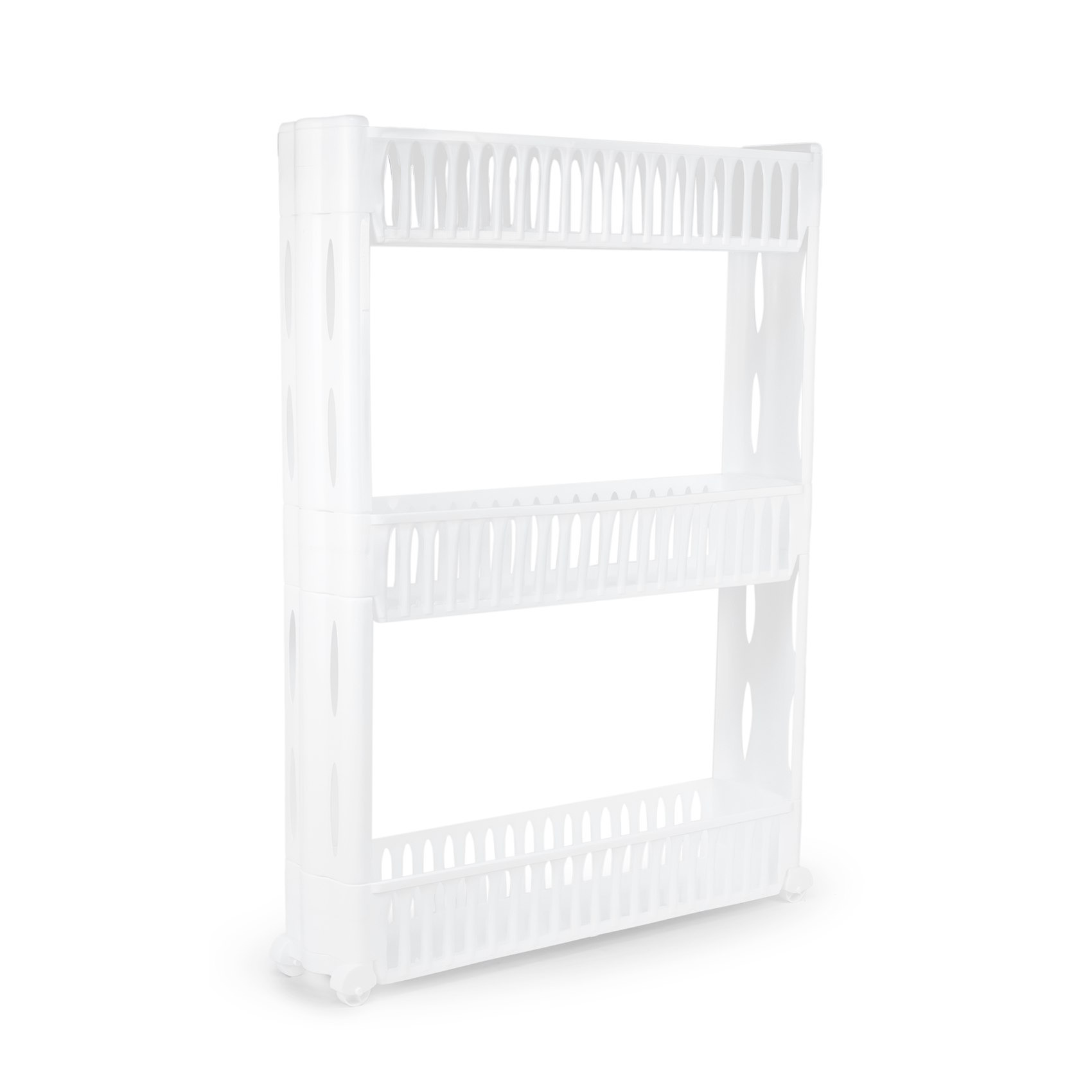 Feast 3-Tier Slim Slide Rack Trolley - 52.4x14.4x13.2 cm-hbxhomeware-hbxkitchen-image-3