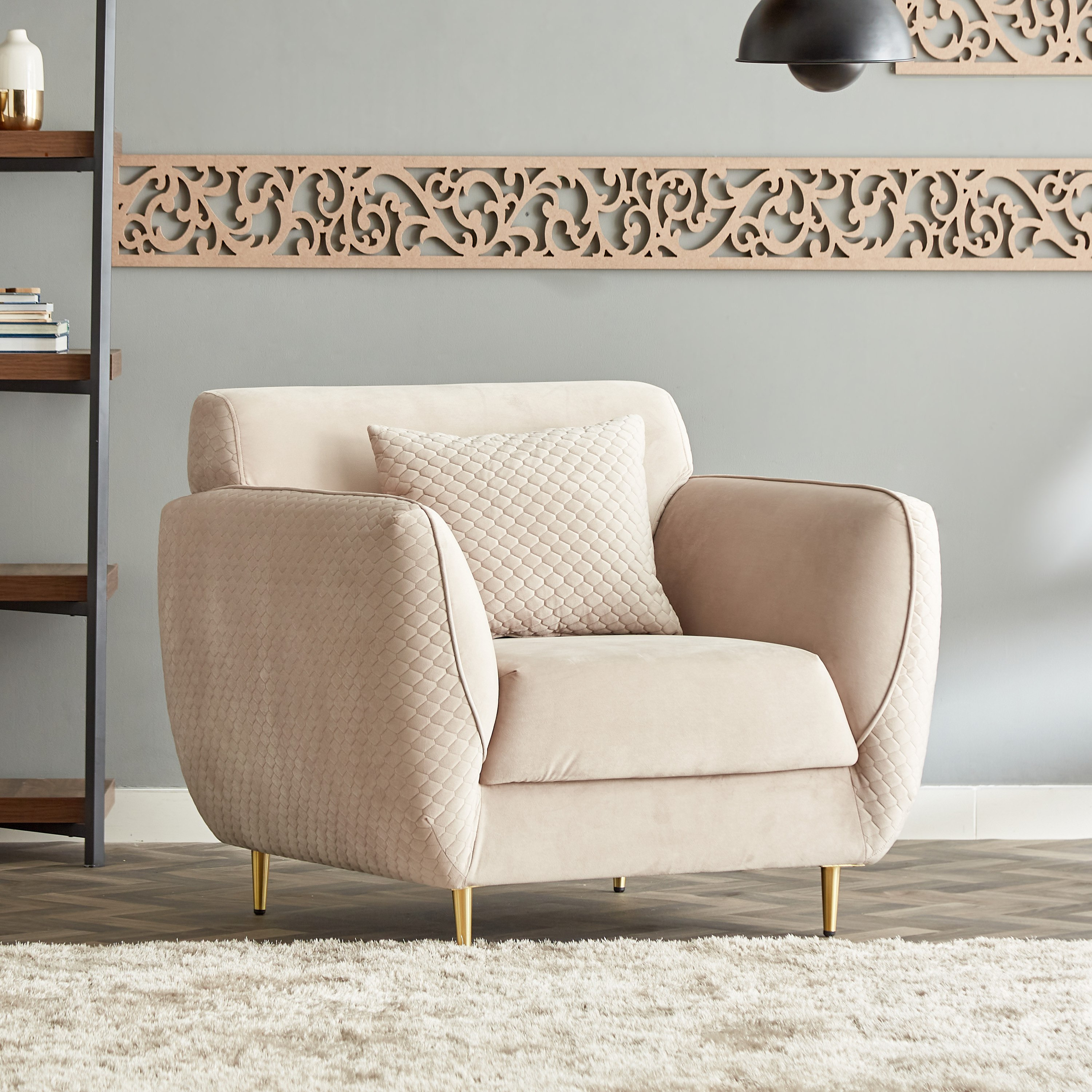 كنبة مخمل مقعد واحد مع وسادة من تيهاني-hbxlivingroom-sofasandarmchairs-sofas-image-2