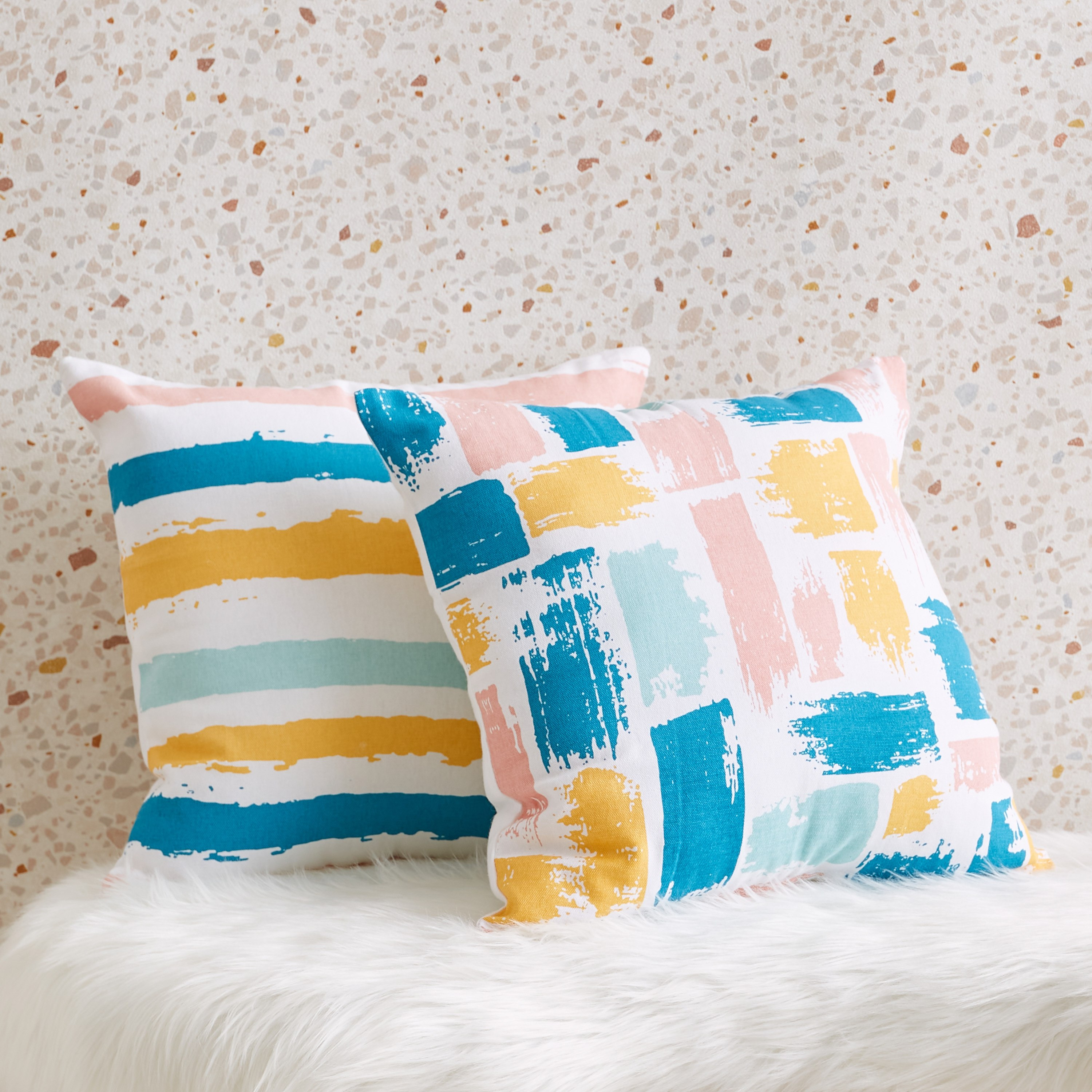 طقم غطاء وسادة بطبعات قطعتين من فريدا وينستون - 40x40 سم-hbxhomeware-cushionsandcovers-cushioncovers-image-1