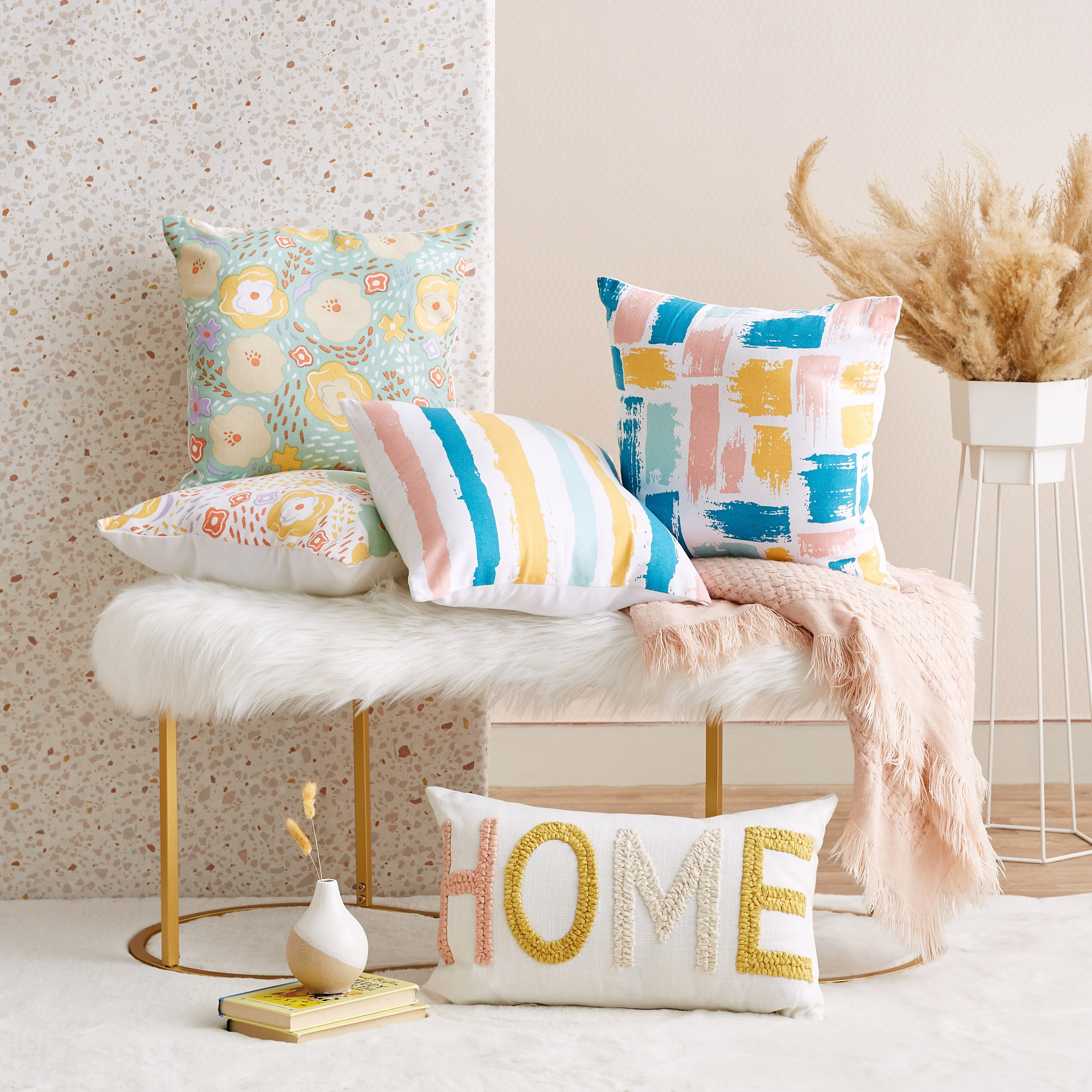 طقم غطاء وسادة بطبعات قطعتين من فريدا وينستون - 40x40 سم-hbxhomeware-cushionsandcovers-cushioncovers-image-6