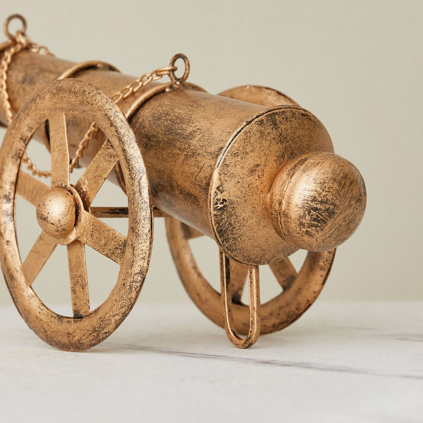 Zahara Decorative Cannon - 22.5x12.5x12.5 cm-Figurines and Ornaments-image-2