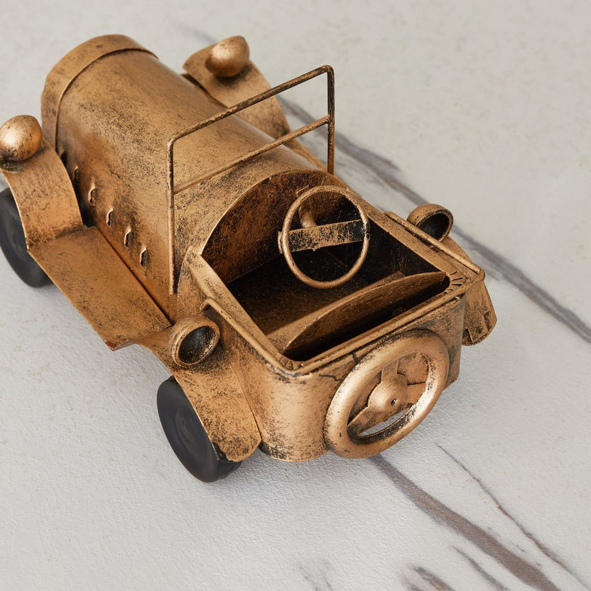 Zahara Decorative Metal Car - 20x12.5x12.5 cm-Figurines and Ornaments-image-2