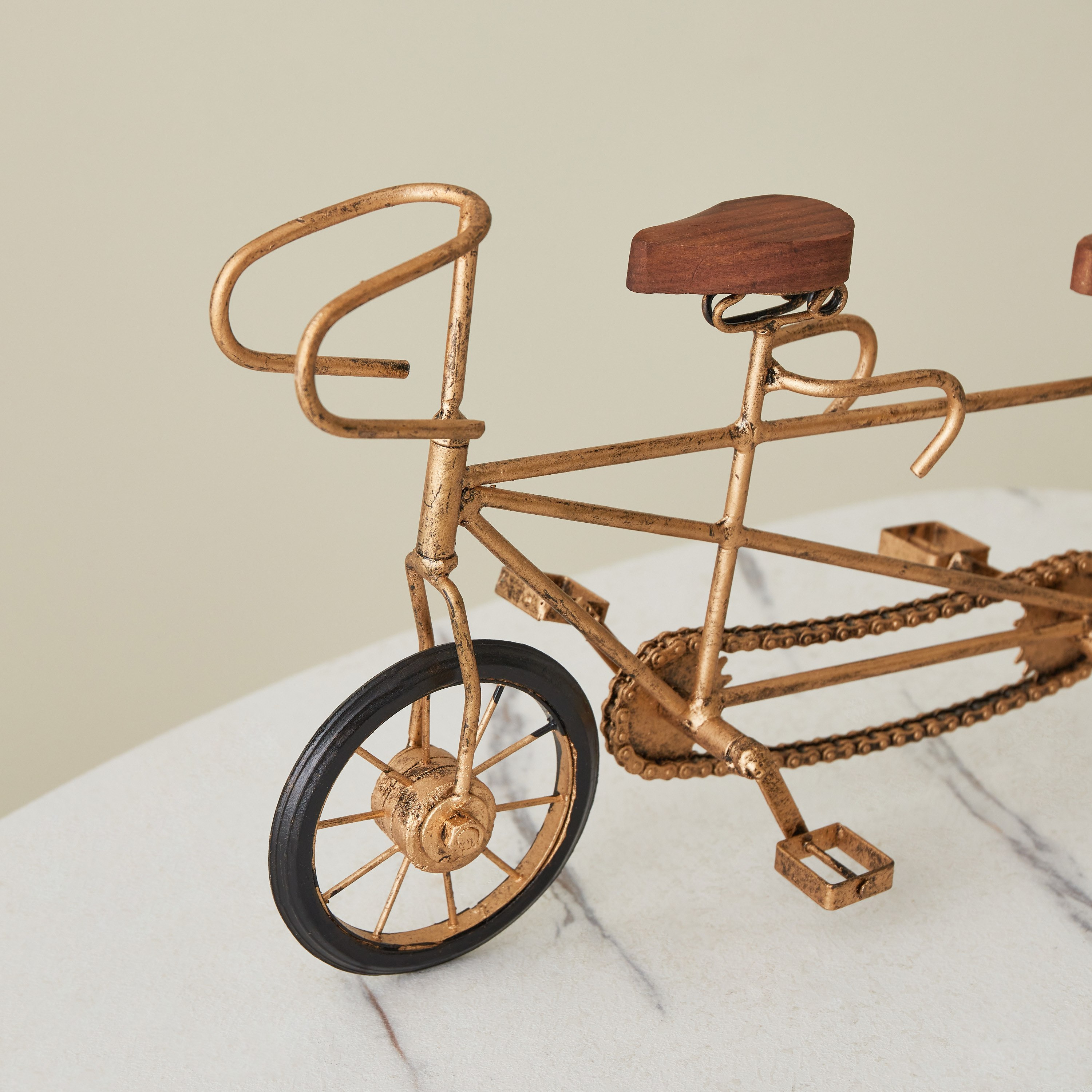 Zahara Metal Decorative Cycle - 43x12.5x22.5 cm-hbxhomeware-homedecor-figurinesandornaments-image-2