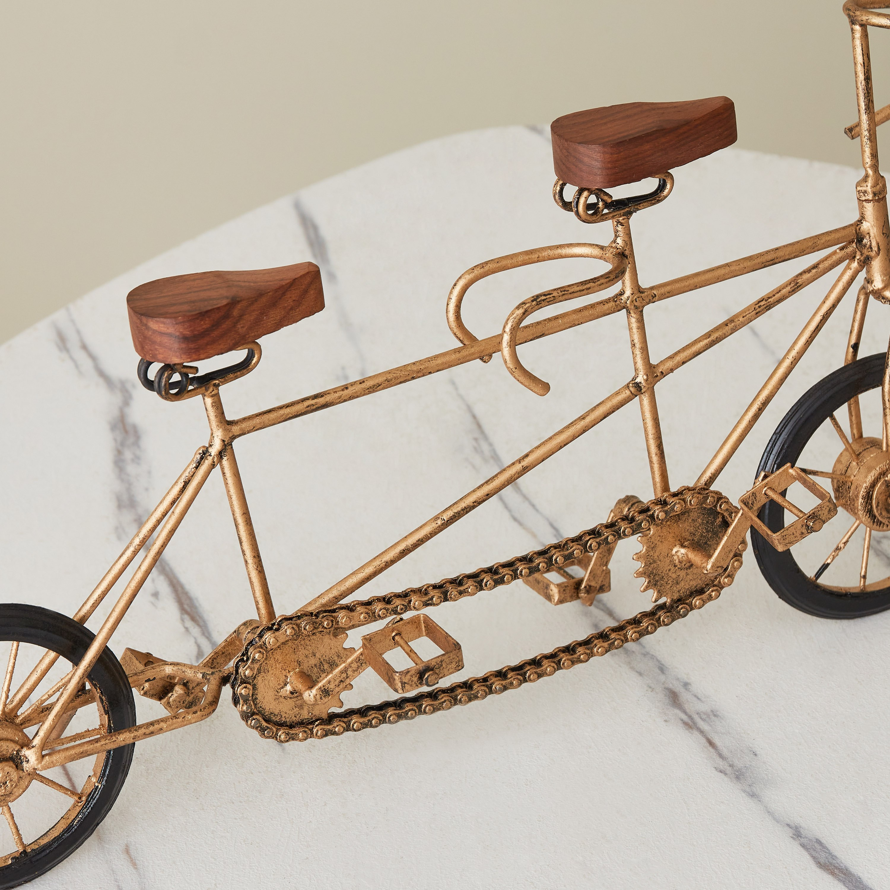 Zahara Metal Decorative Cycle - 43x12.5x22.5 cm-hbxhomeware-homedecor-figurinesandornaments-image-3