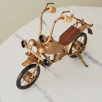 Zahara Motorbike Decorative Object - 30.5x10x20 cms