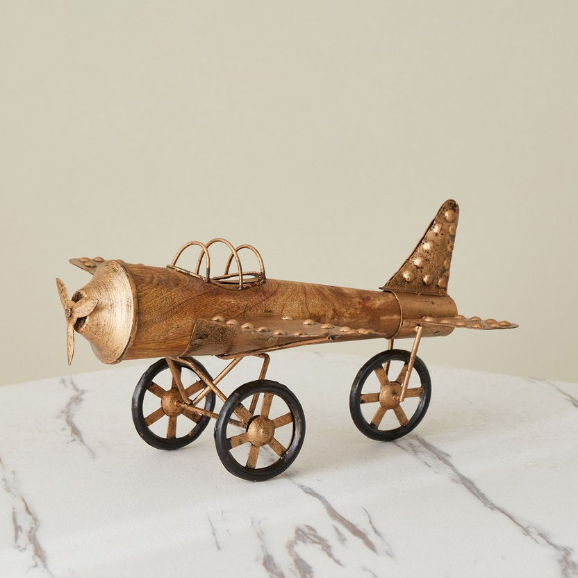 Zahara Decorative Plane - 35.5x35.5x17.7 cm-Figurines and Ornaments-image-0