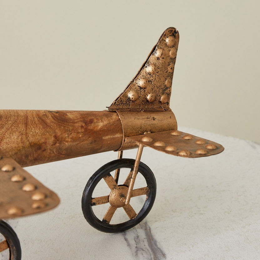 Zahara Decorative Plane - 35.5x35.5x17.7 cm-Figurines and Ornaments-image-2