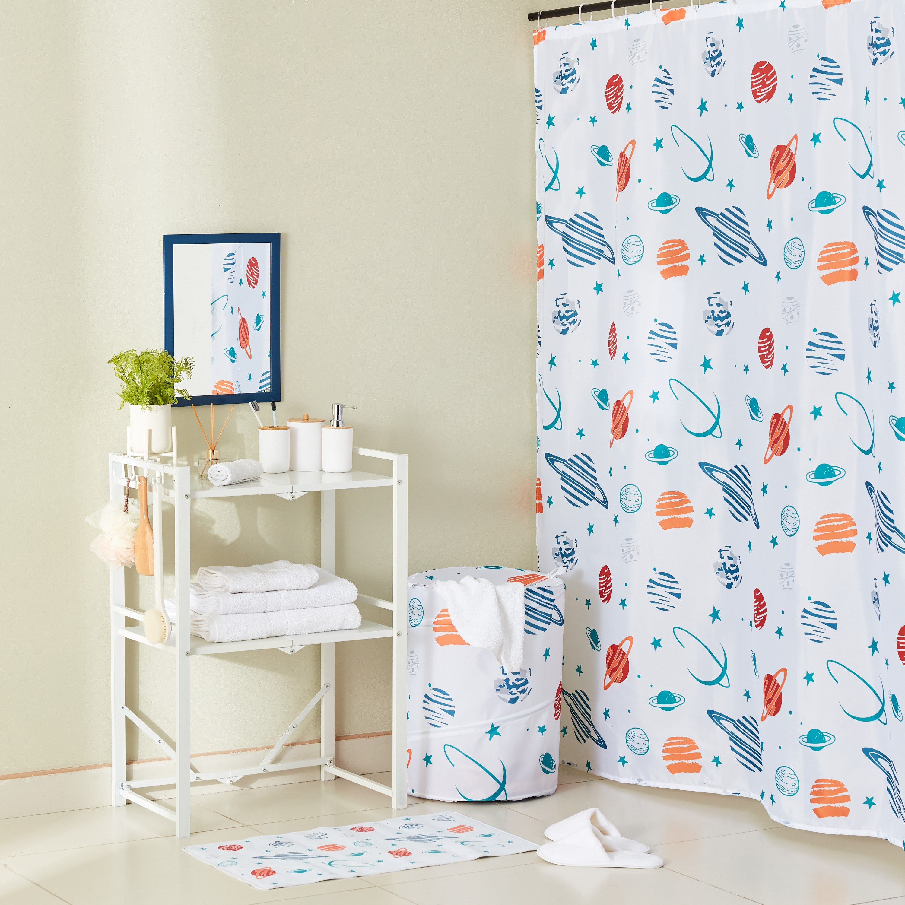 ستارة استحمام من جيميني - 180x180 سم-hbxhomeware-hbxkidsandyouth-image-4