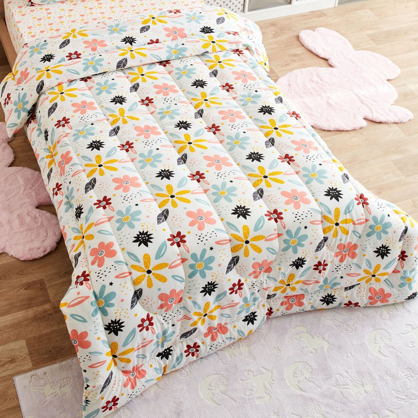 Hermione Kapas 2-Piece Single Cotton Comforter Set - 135x220 cm-Comforter Sets-image-2