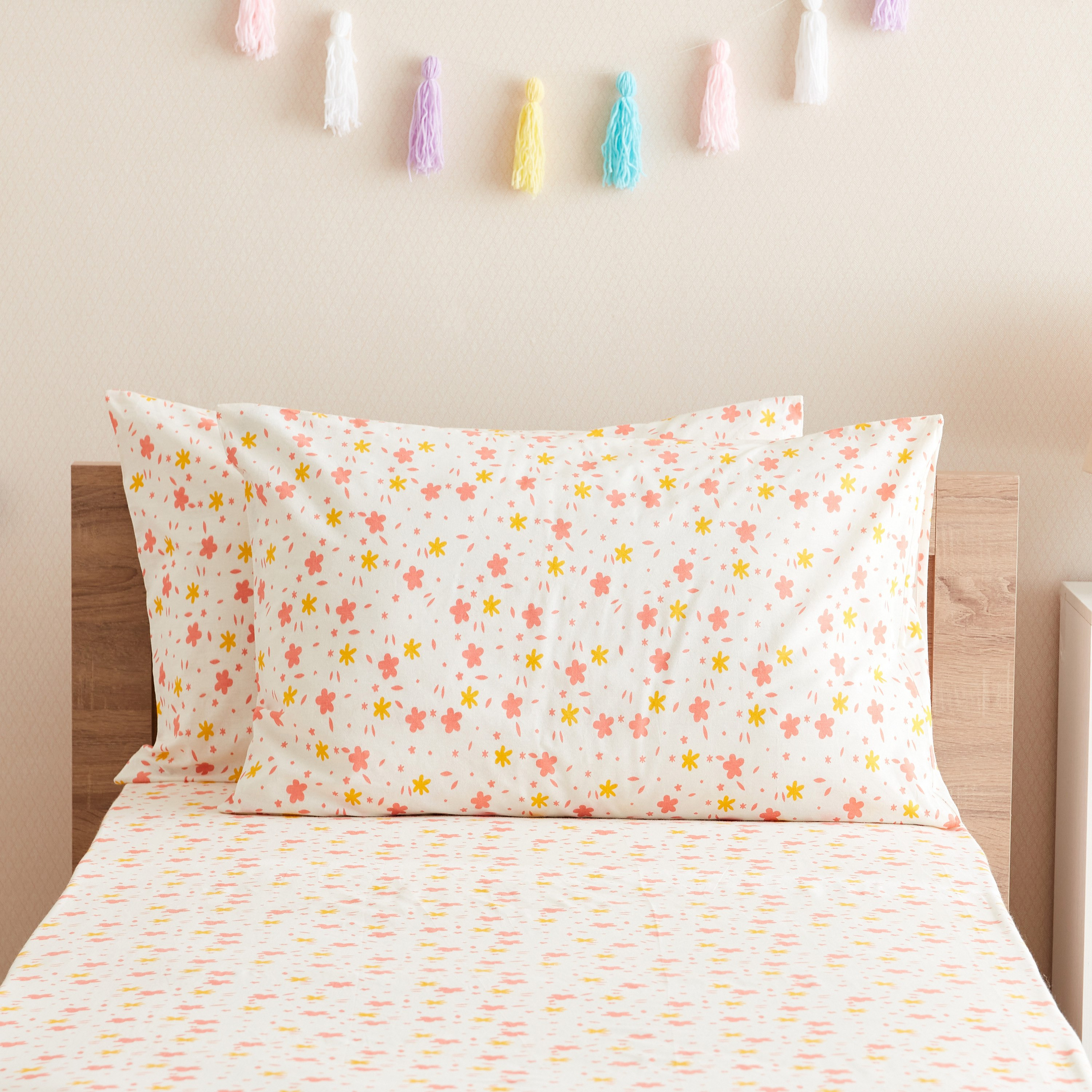 طقم غطاء وسادة قطن قطعتين من هرميون كاباس - 75x50 سم-hbxhomeware-hbxkidsandyouth-image-2