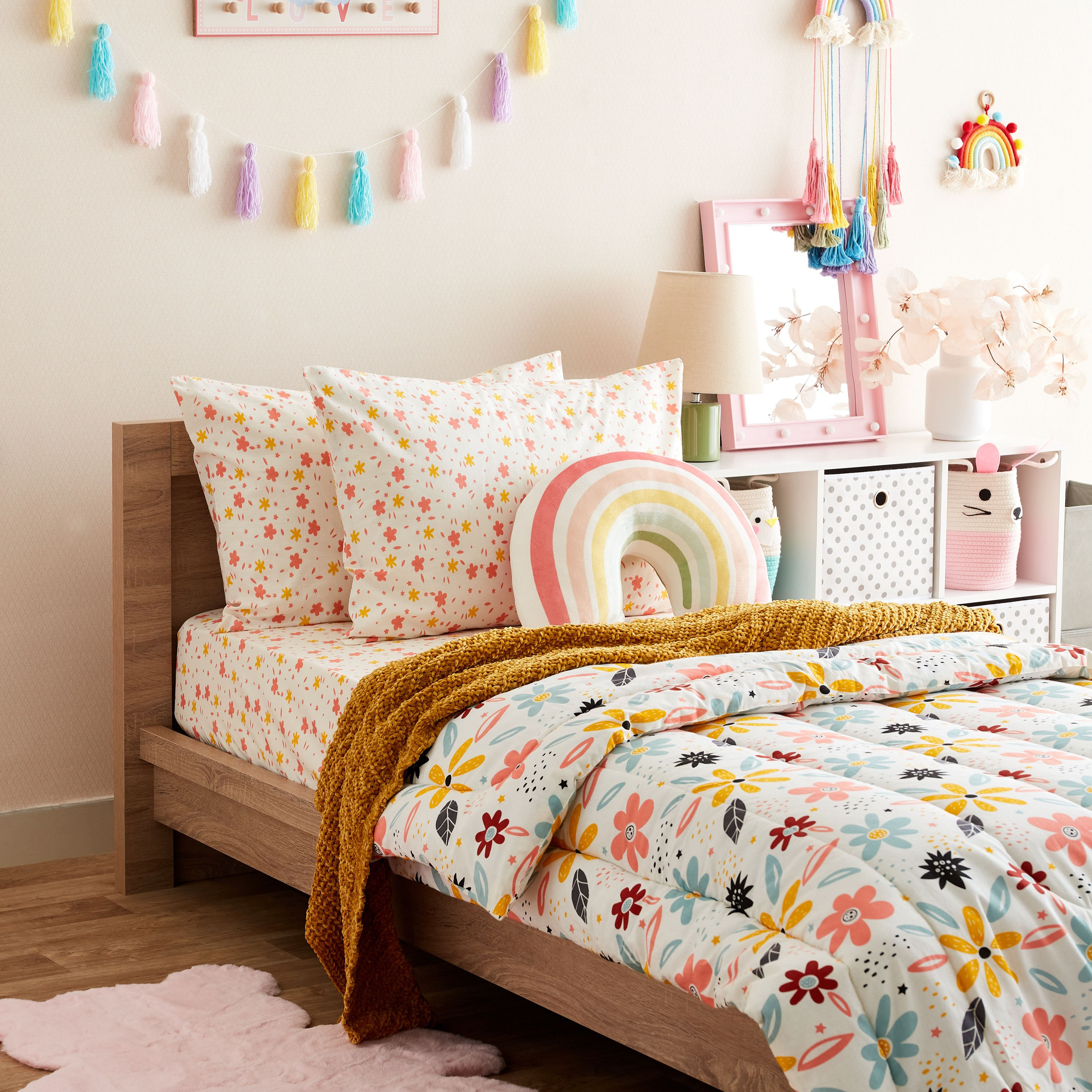 طقم غطاء وسادة قطن قطعتين من هرميون كاباس - 75x50 سم-hbxhomeware-hbxkidsandyouth-image-6