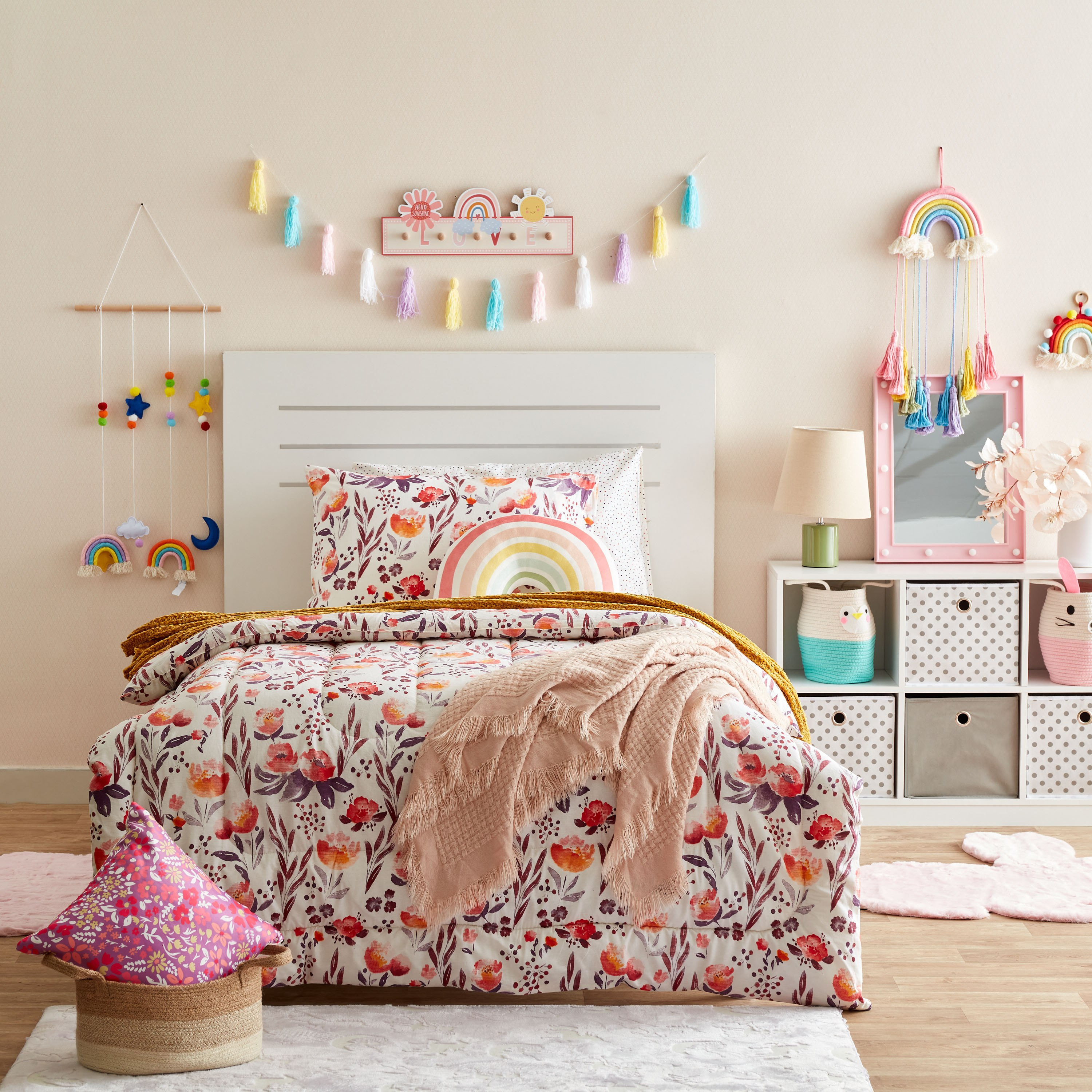 شرشف مطاطي قطن مزدوج من هرميون - 120x200+25 سم-hbxhomeware-hbxkidsandyouth-image-8