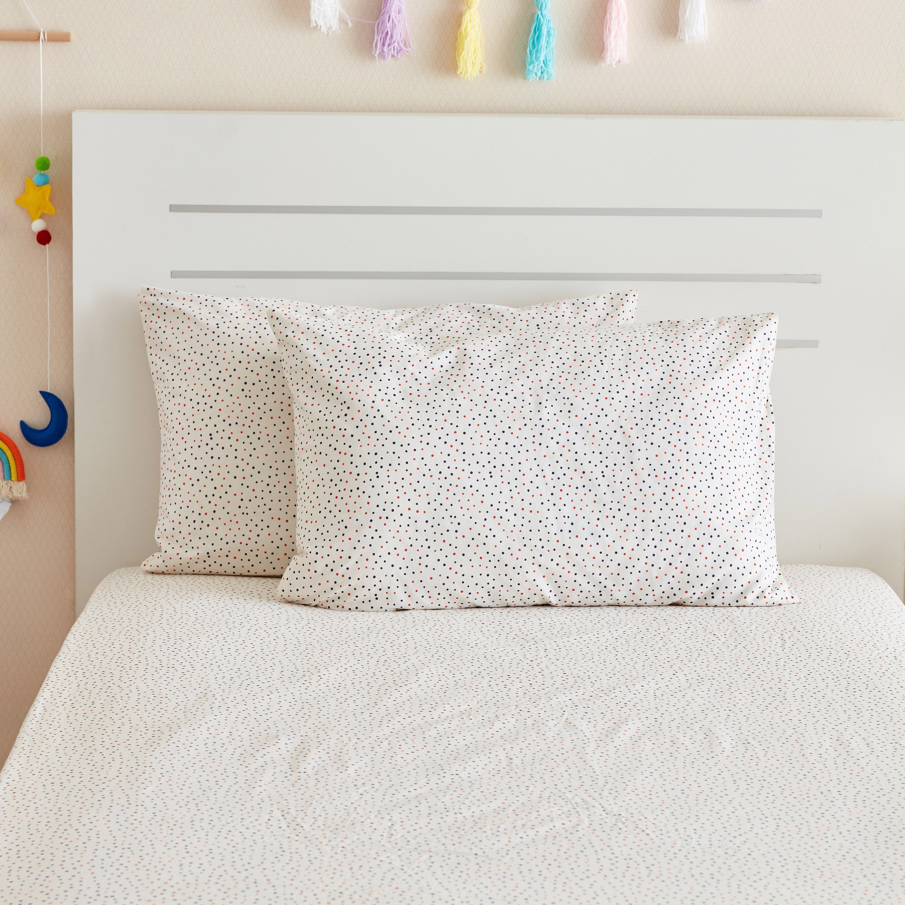 طقم غطاء وسادة قطن قطعتين كاباس من هرميون - 75x50 سم-hbxhomeware-hbxkidsandyouth-image-1