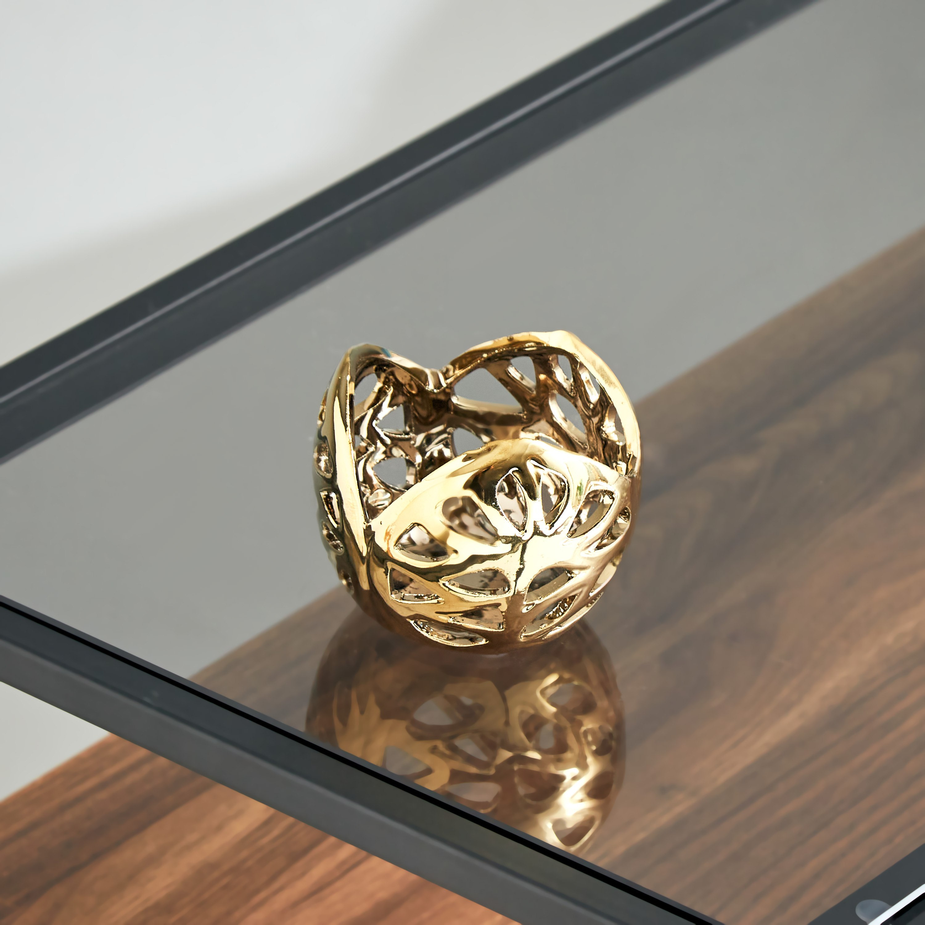 حامل شموع من توباز - 11x11x9.5 سم-hbxlivingroom-decorandaccessories-candleholders-image-2