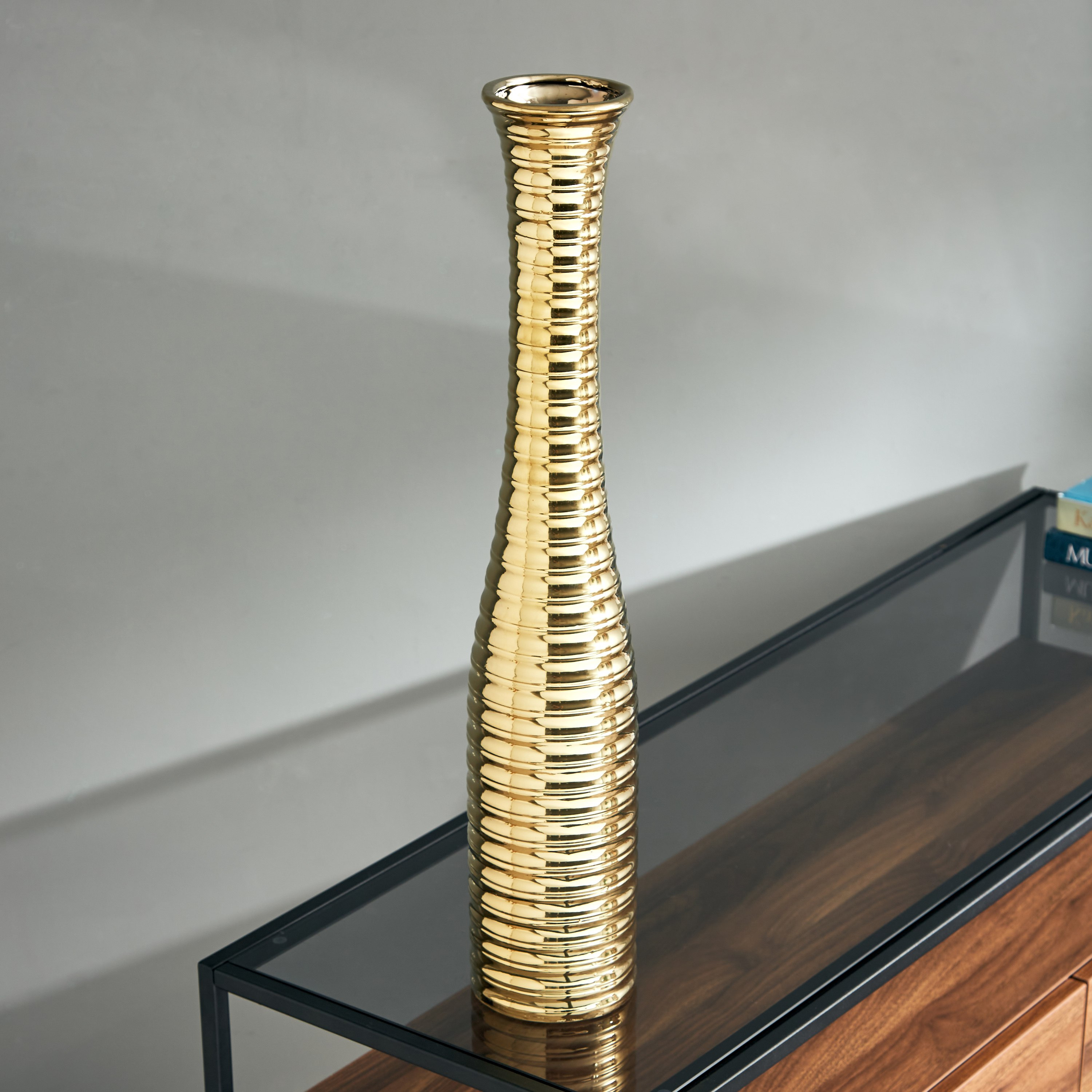 مزهرية من توباز - 12x12x65 سم-hbxbedroom-decorandaccessories-vases-image-2