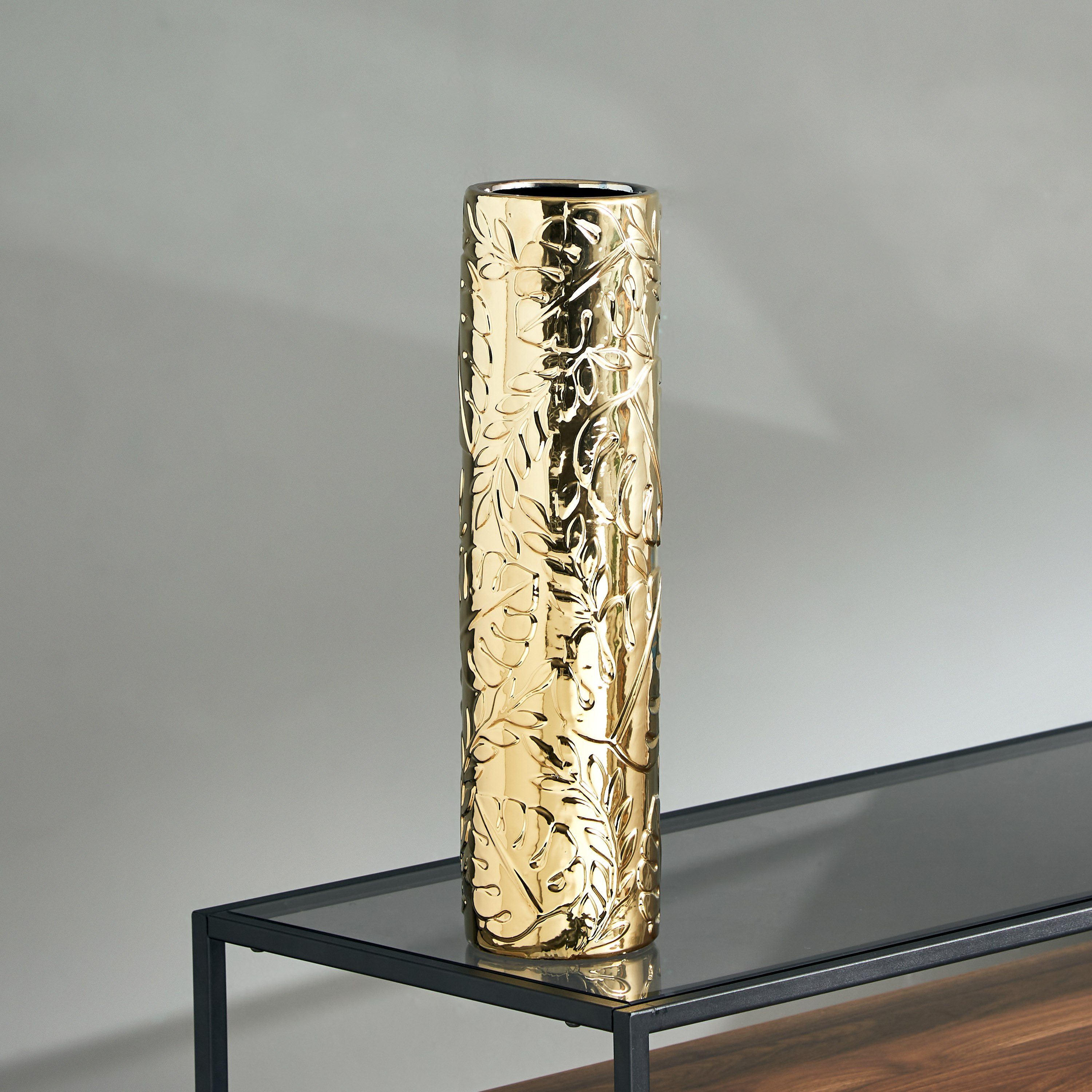 مزهرية من توباز - 12x12x45.5 سم-hbxbedroom-decorandaccessories-vases-image-1