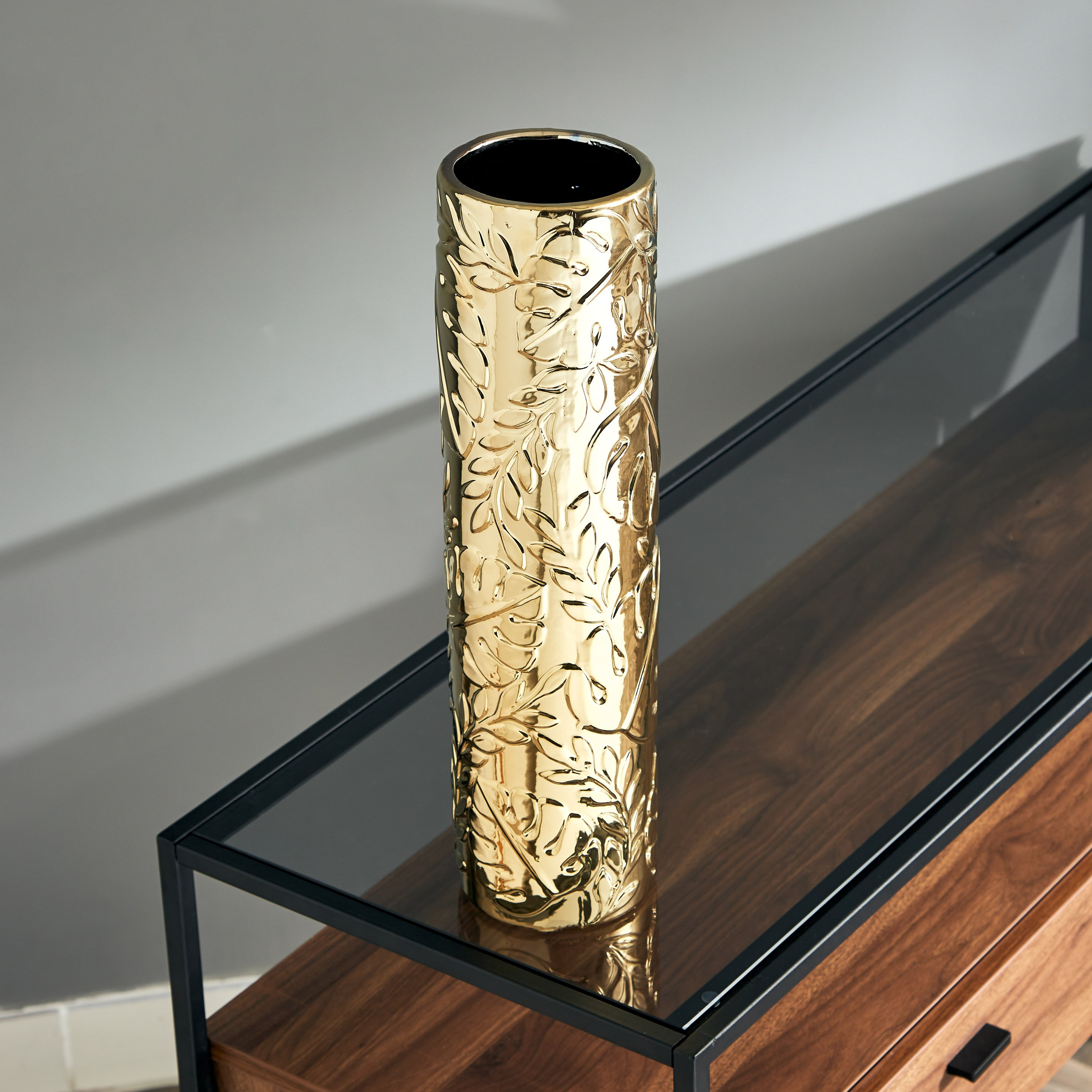 مزهرية من توباز - 12x12x45.5 سم-hbxbedroom-decorandaccessories-vases-image-2