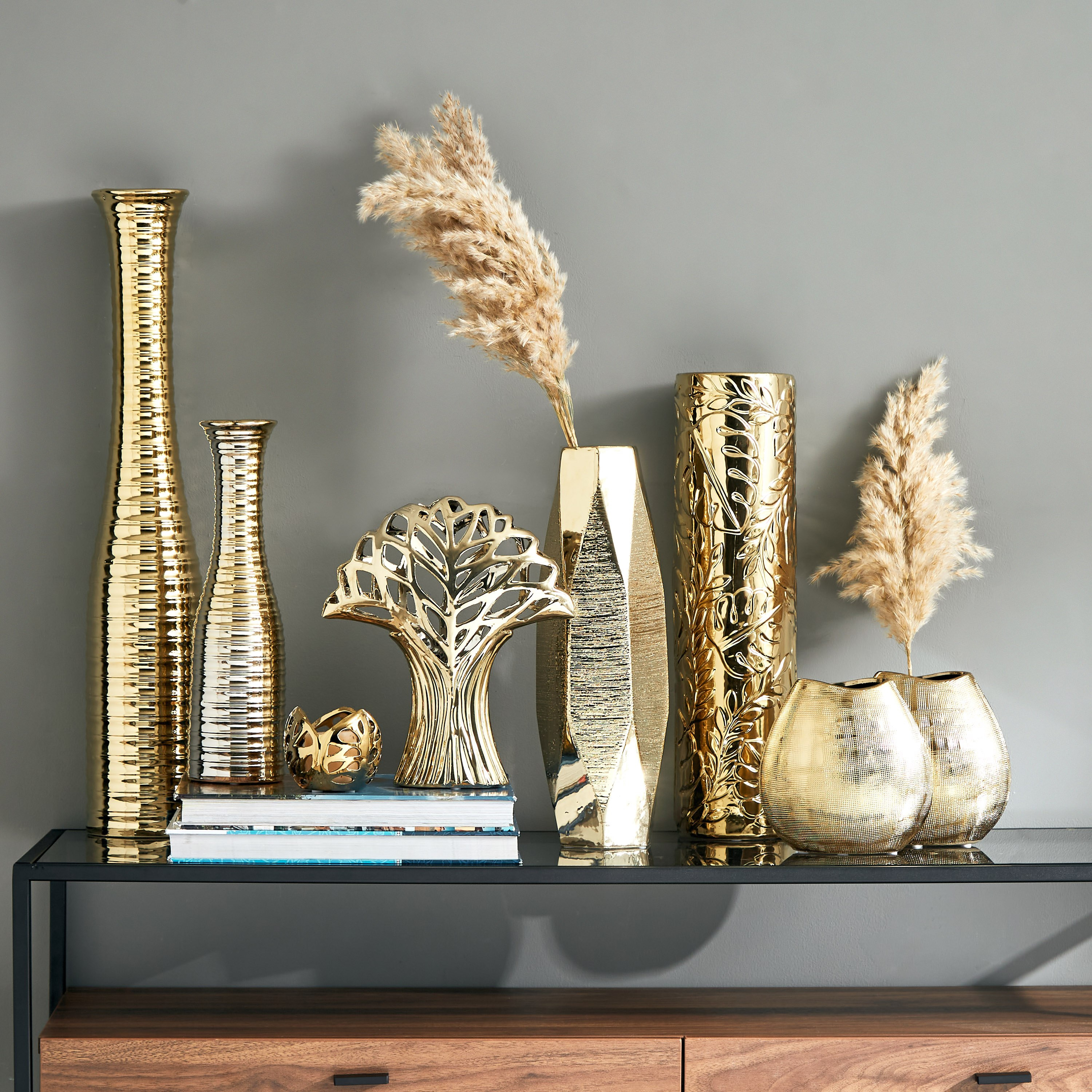 مزهرية من توباز - 12x12x45.5 سم-hbxbedroom-decorandaccessories-vases-image-5