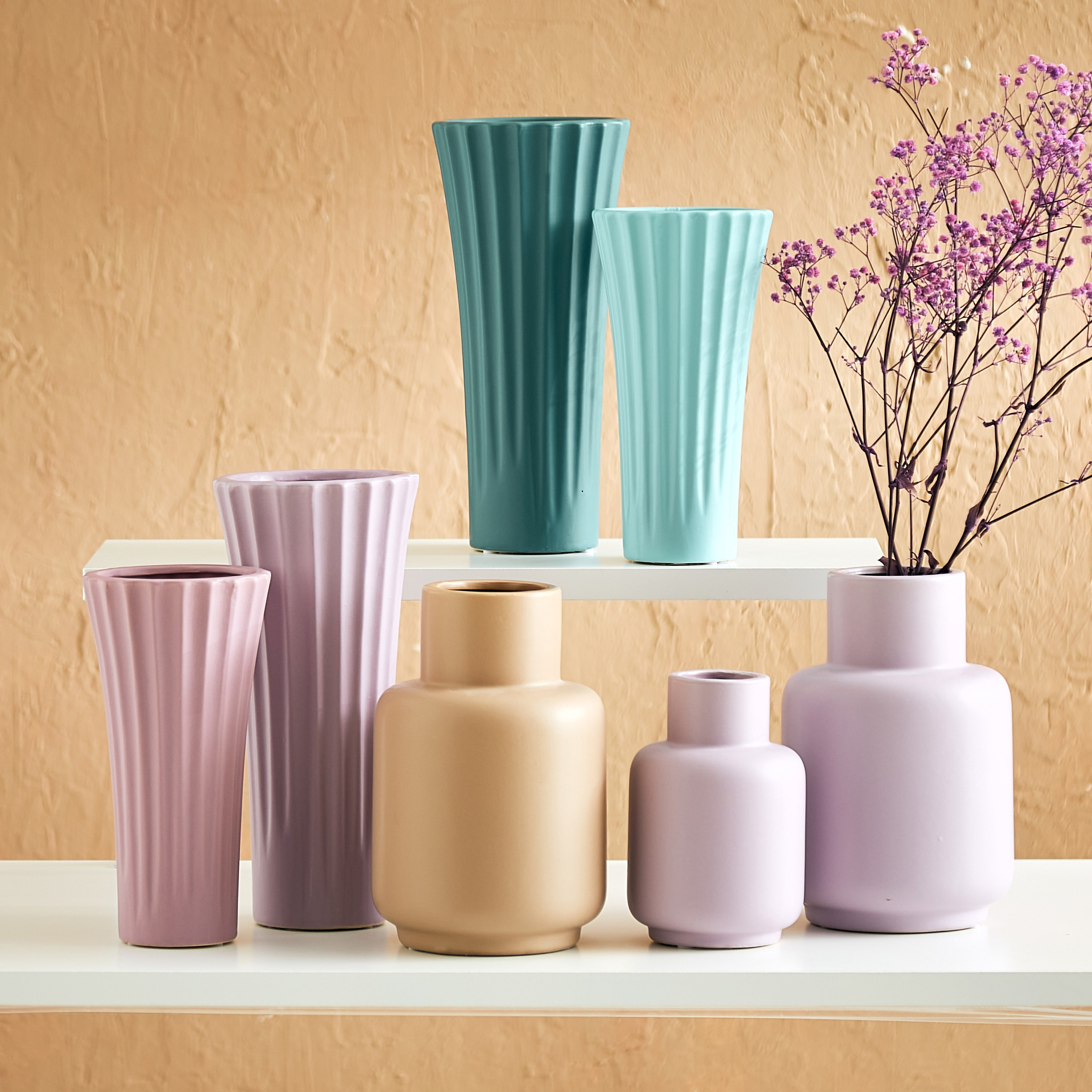 مزهرية من توباز - 10.5x10.5x21 سم-hbxbedroom-decorandaccessories-vases-image-5