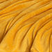 Ontario Solid Coral Fleece Throw - 120x170 cm-Throws-thumbnail-2