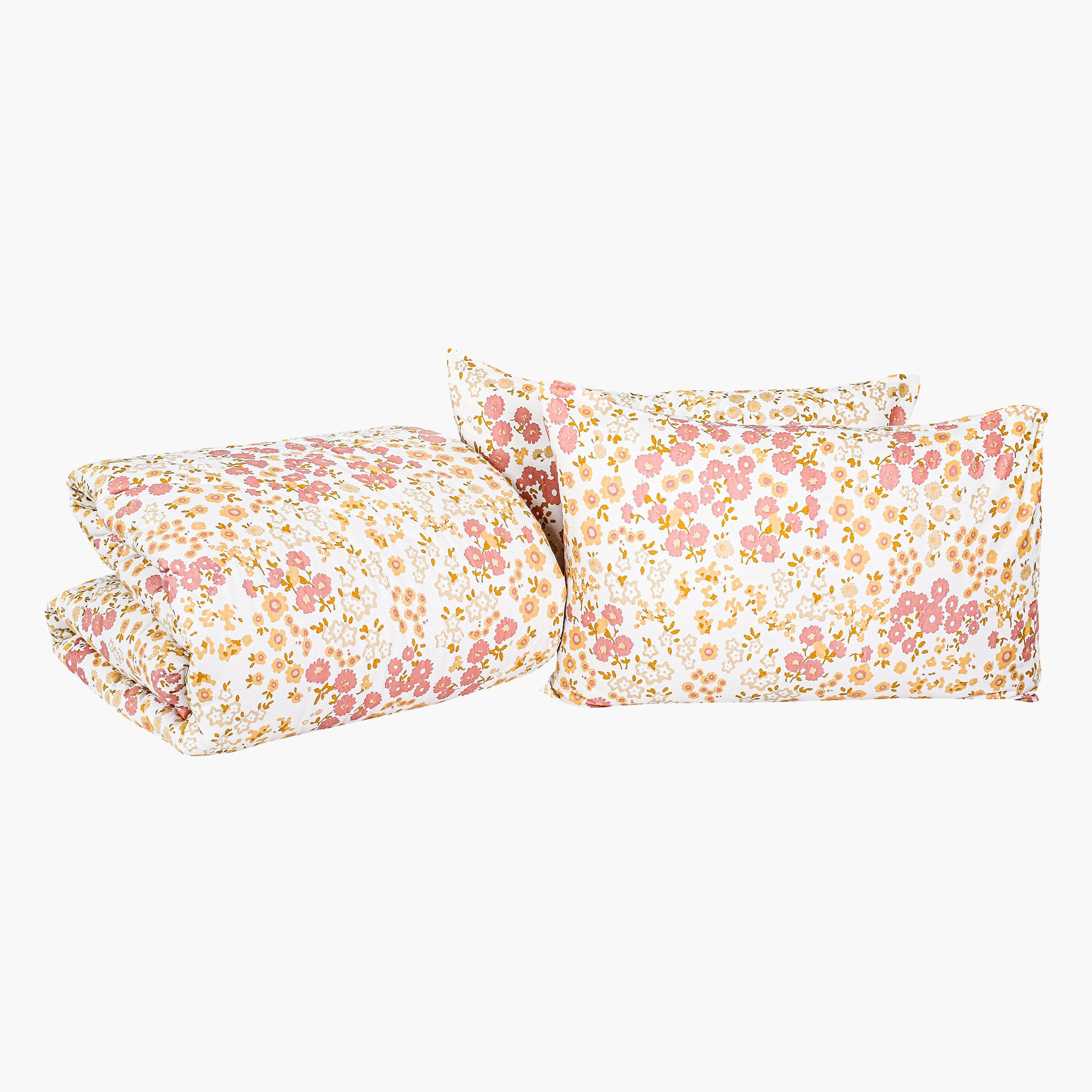 طقم لحاف كينج قطن 3 قطع بطبعات أزهار من ماديسون - 160x220 سم-hbxhomeware-hbxdecorandfurnishings-image-3