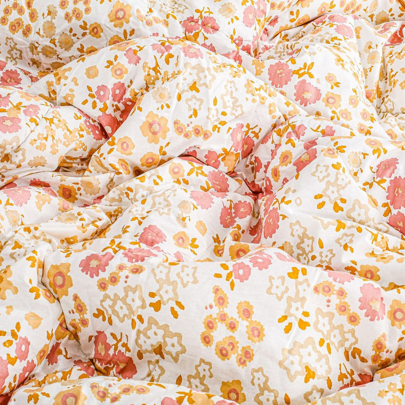 Madison Celtic Ditsy 5-Piece Floral Print Cotton King Comforter Set - 220x240 cm-Comforter Sets-image-2