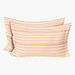 Houston Sylvan 2-Piece Striped Cotton Pillow Sham Set - 50x75+5 cm-Sheets and Pillow Covers-thumbnail-1