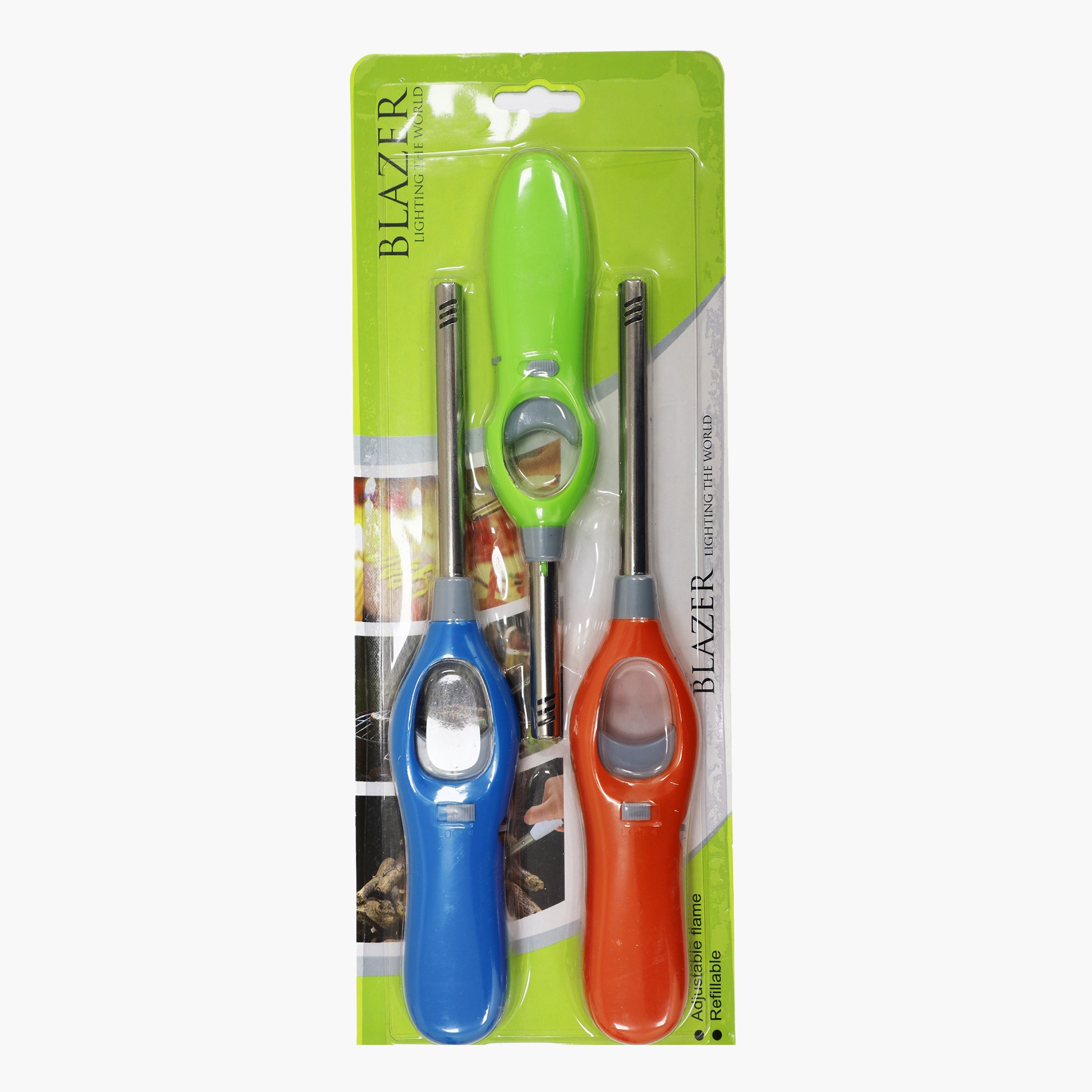 ولاعة قابلة لإعادة التعبئة من أكورد - طقم من 3 قطع-hbxkitchen-kitchenware-kitchenaccessories-image-1