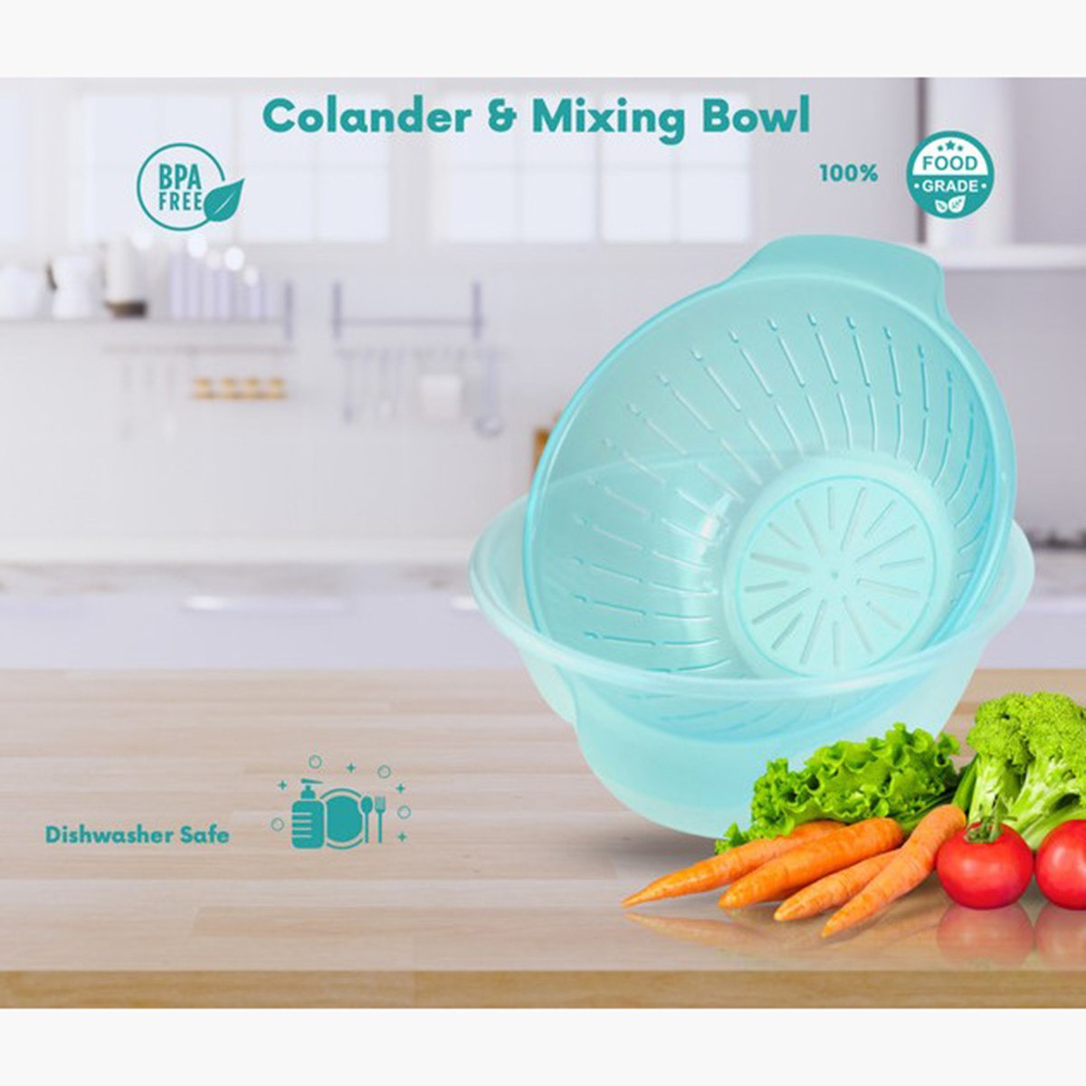 طقم وعاء خلط ومصفاة من أكورد-hbxkitchen-kitchenware-foodpreparation-image-1