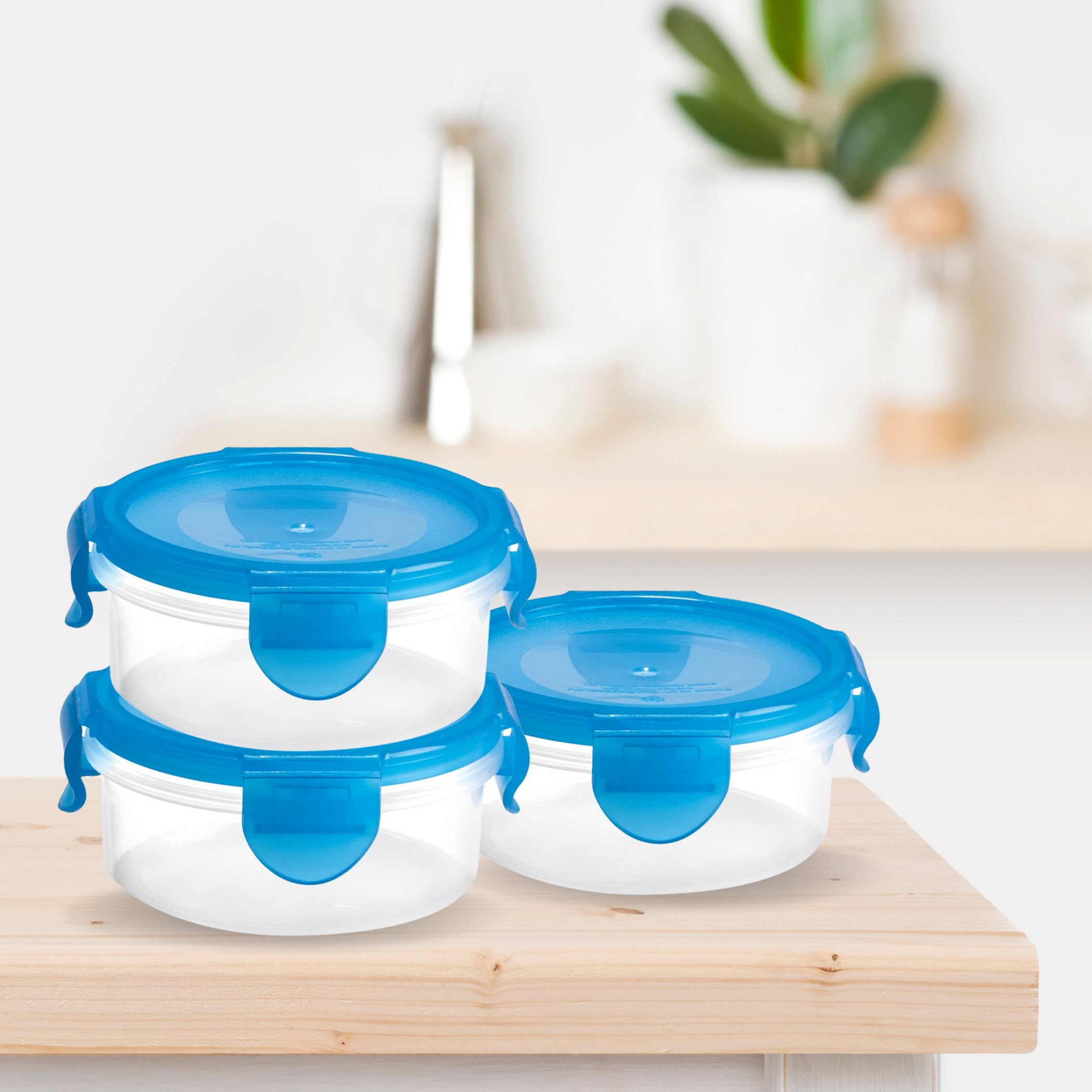 طقم حاويات تخزين محكمة الإغلاق لوك أند سيف 3 قطع من أكورد - 230 مل-hbxhomeware-hbxkitchen-image-1