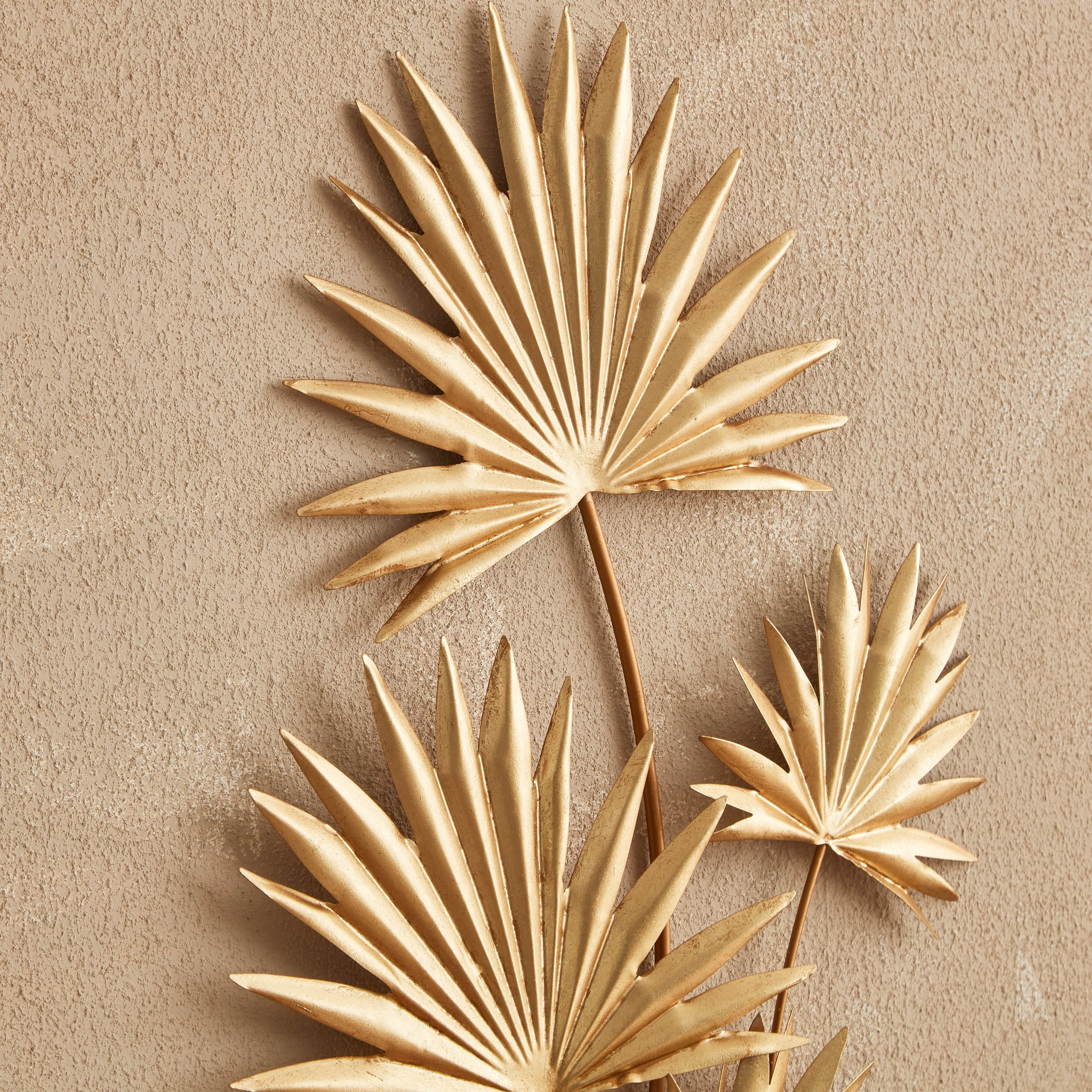 Percy Leaf Branch Metal Wall Art - 39x3x74 cm-hbxlivingroom-walldecor-wallart-image-3