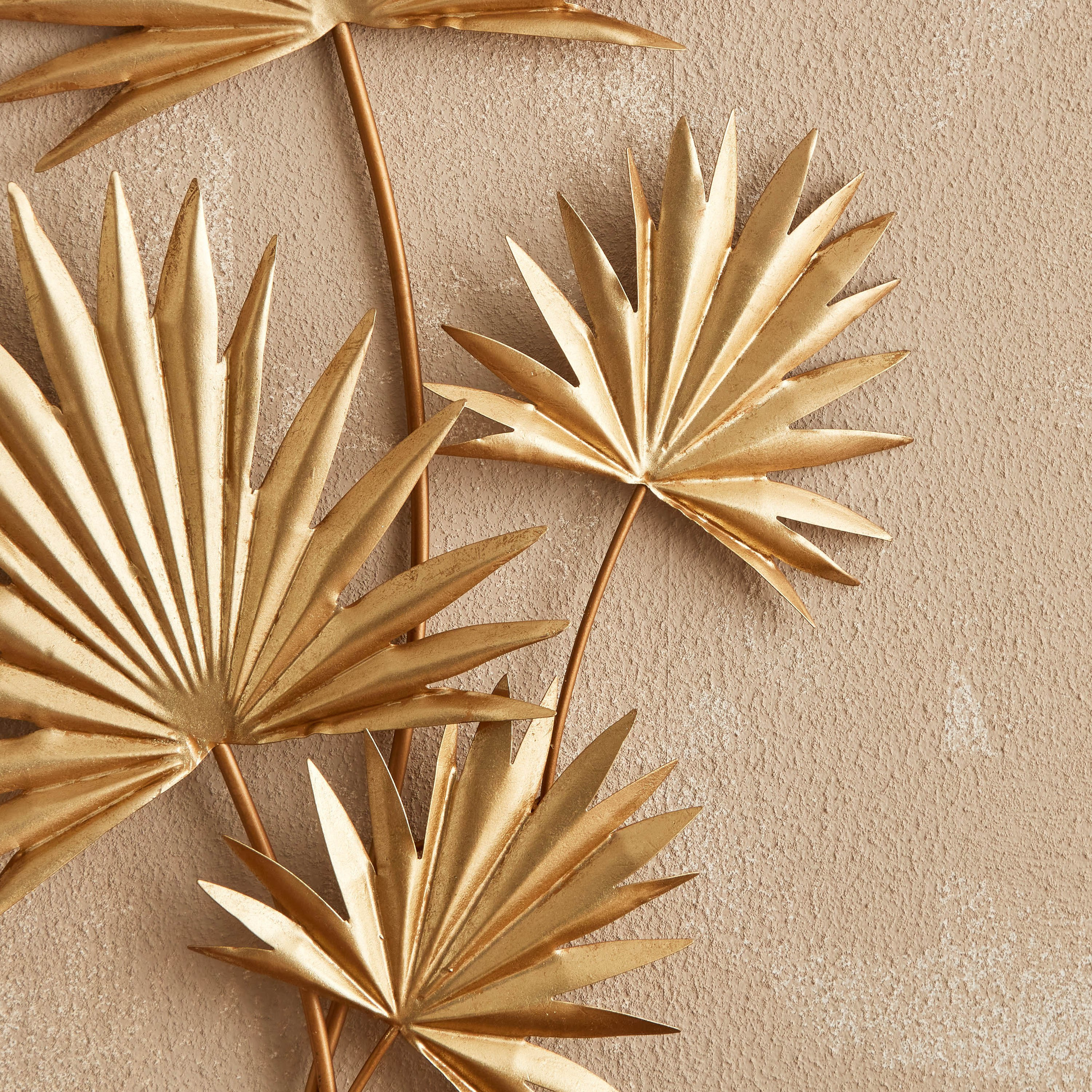 Percy Leaf Branch Metal Wall Art - 39x3x74 cm-hbxlivingroom-walldecor-wallart-image-4