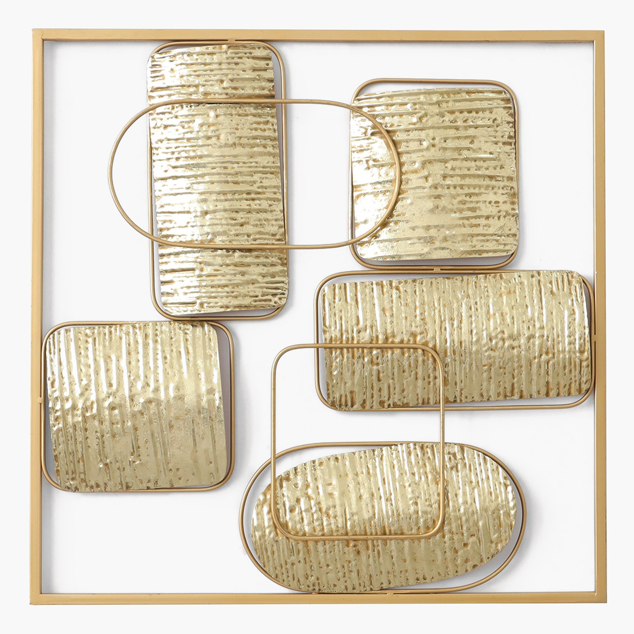 Percy Square Cluster Metal Wall Art - 50x3x50 cm-hbxlivingroom-walldecor-wallart-image-2