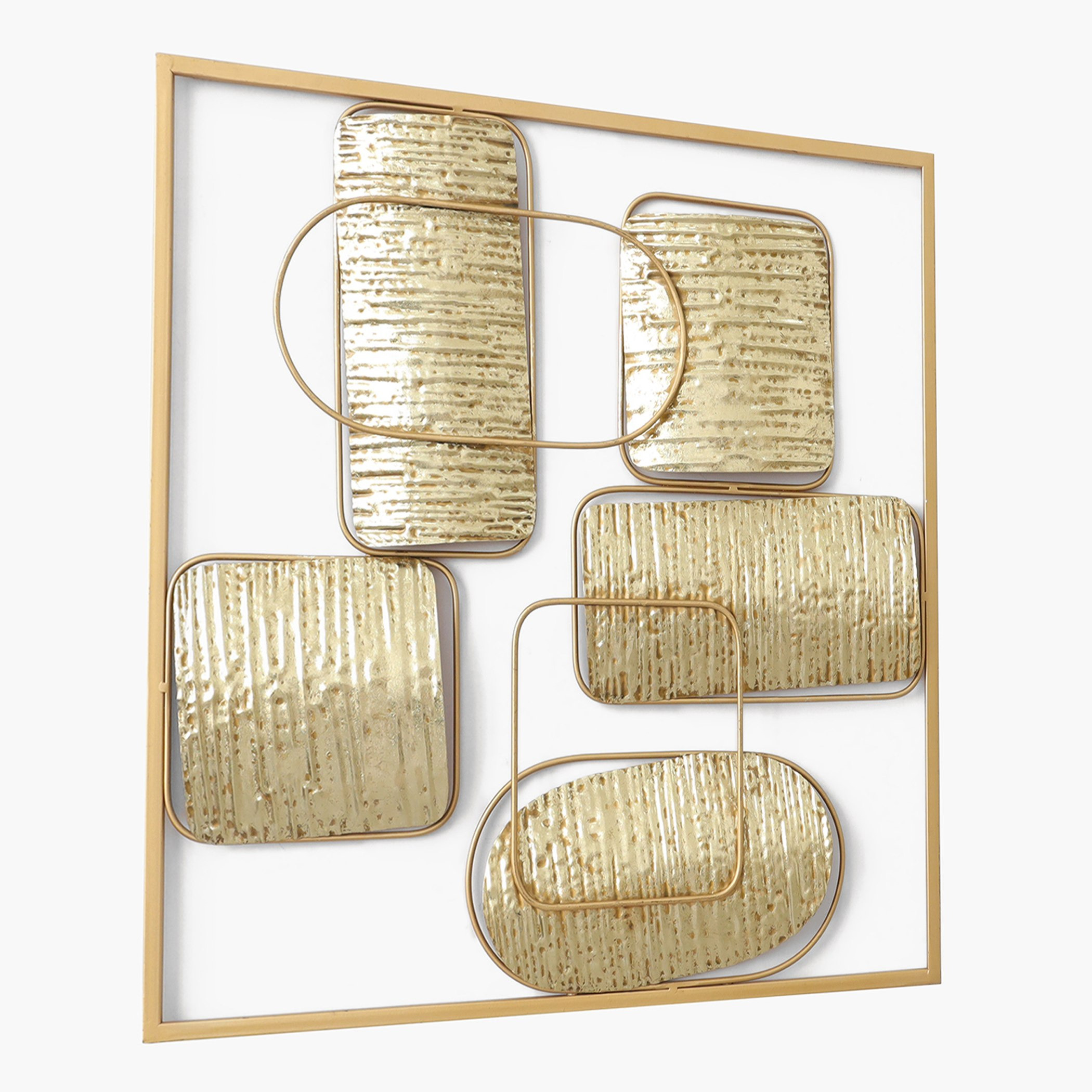 Percy Square Cluster Metal Wall Art - 50x3x50 cm-hbxlivingroom-walldecor-wallart-image-3
