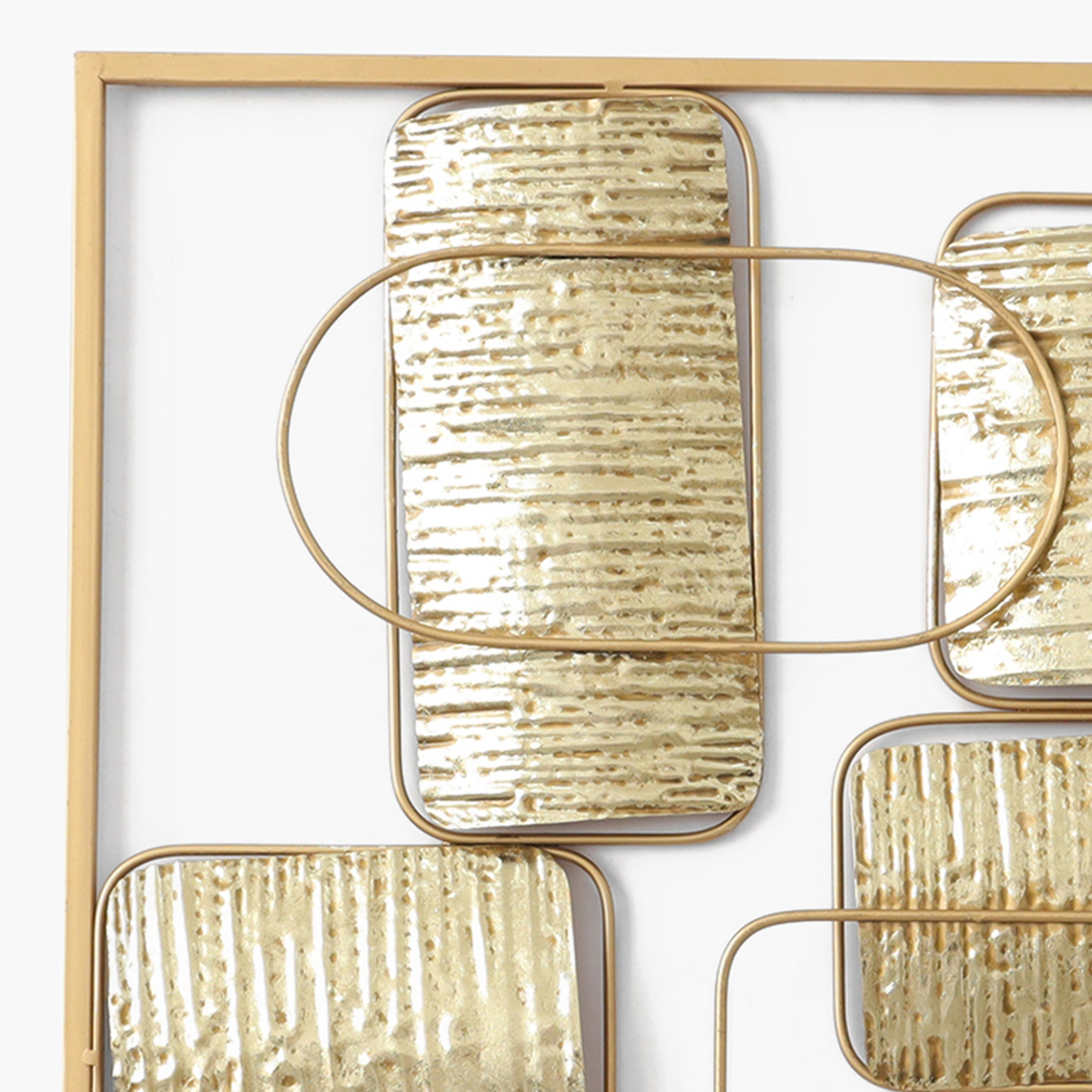 Percy Square Cluster Metal Wall Art - 50x3x50 cm-hbxlivingroom-walldecor-wallart-image-4