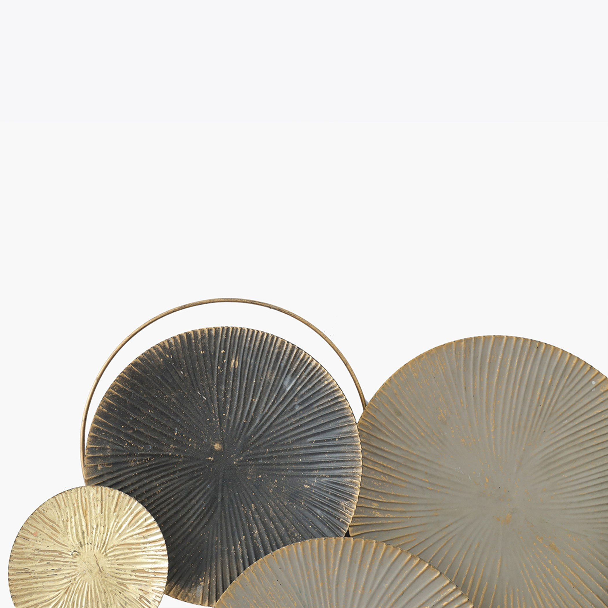 Percy Round Cluster Metal Wall Art - 80x4x48 cm-hbxlivingroom-walldecor-wallart-image-4