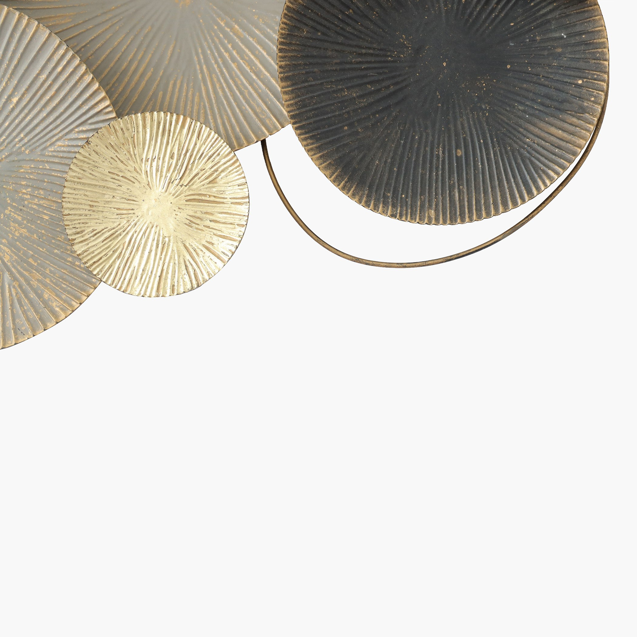 Percy Round Cluster Metal Wall Art - 80x4x48 cm-hbxlivingroom-walldecor-wallart-image-5
