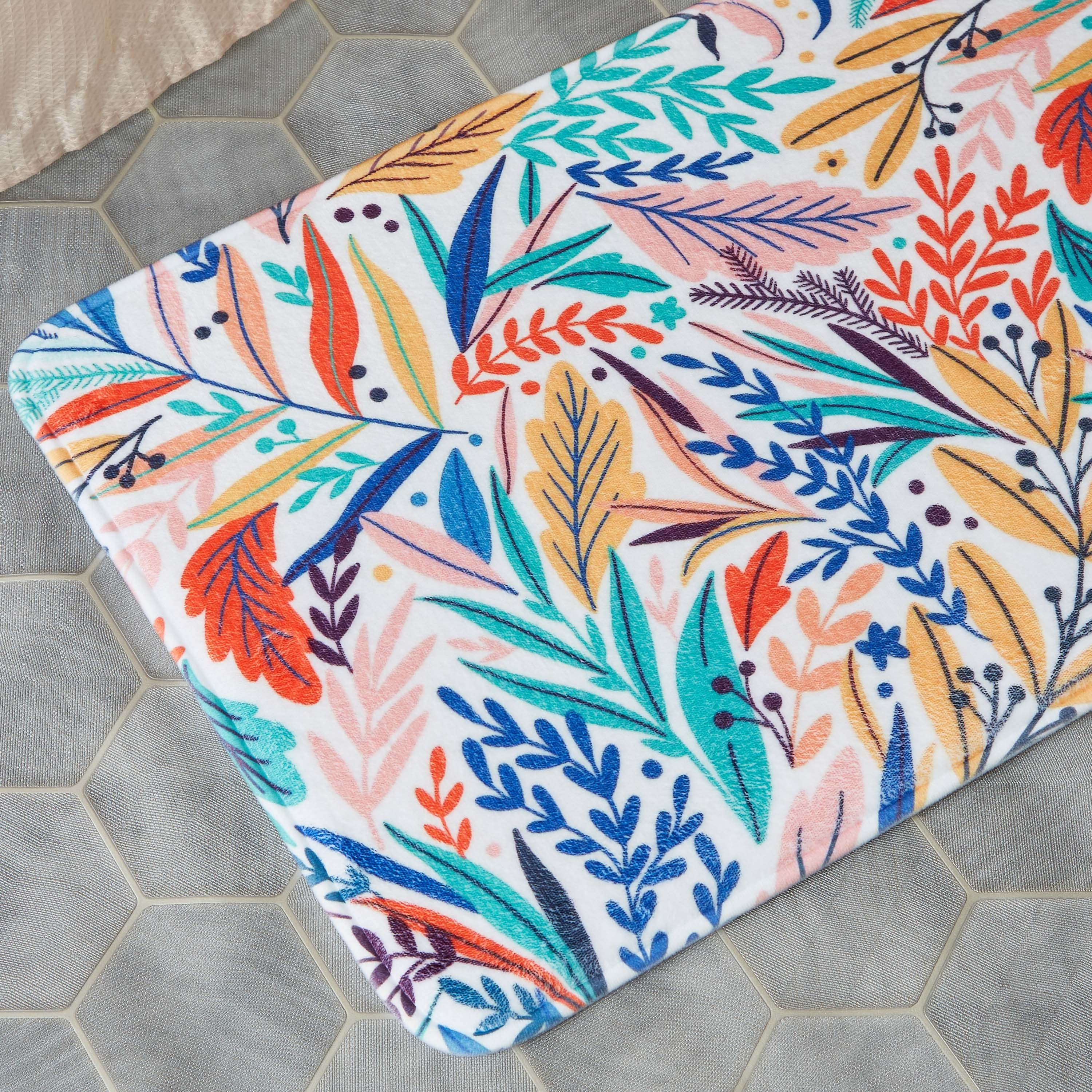 سجادة حمّام إسفنج بطبعات من أورورا - 75x45 سم-hbxbedroom-floorcoverings-bathmats-image-2